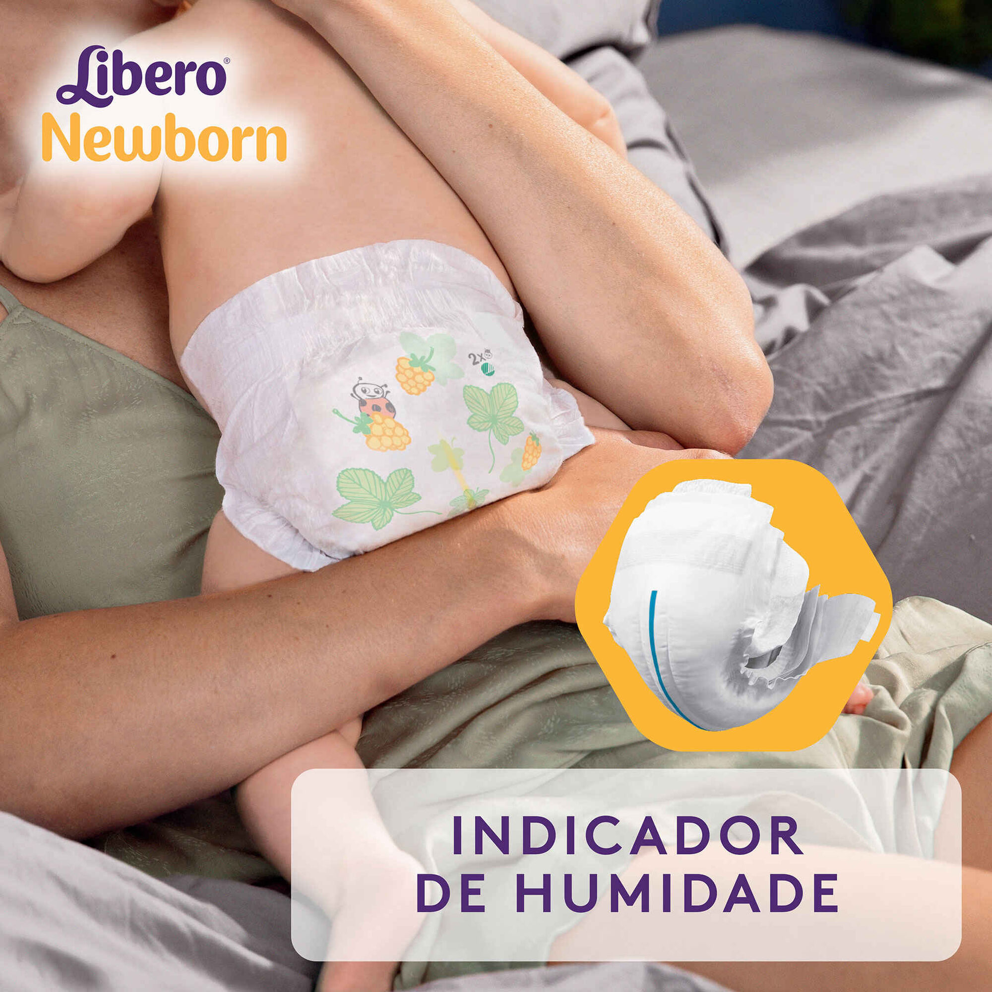 Fraldas Newborn 3-6kg T2