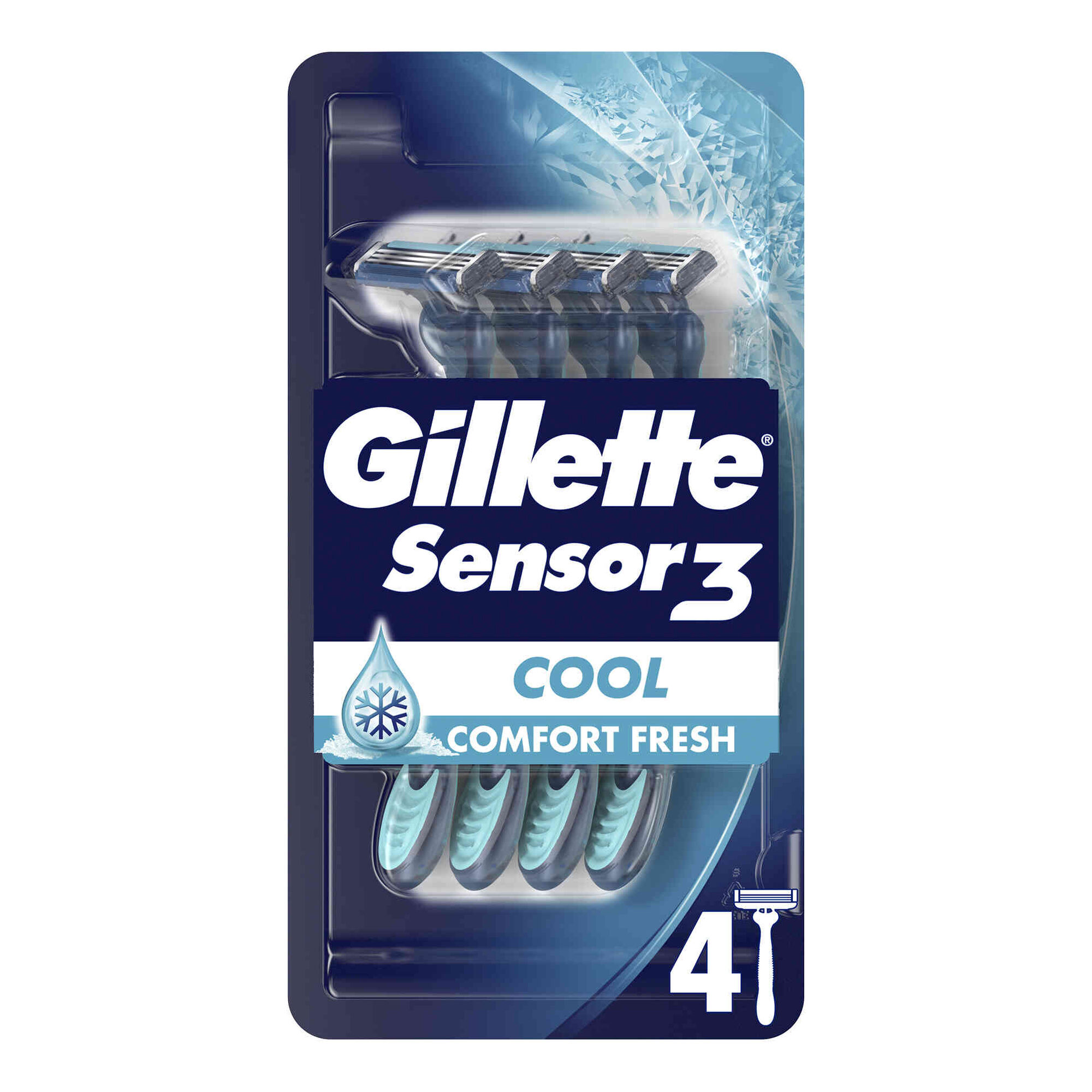 Lâminas  Descartáveis Sensor3 Cool