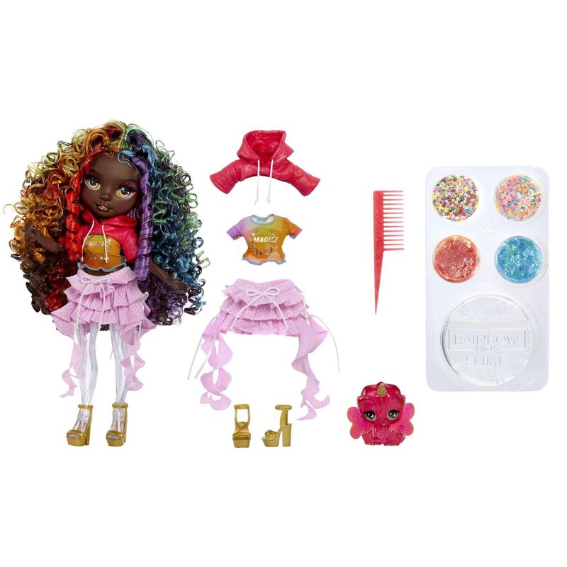 Rainbow High - Boneca Iris Shimmers Com Slime
