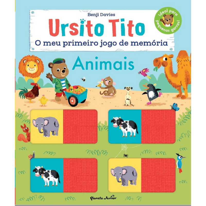Ursito Tito - O Meu Primeiro Jogo de Memória - Animais de Benji Davies