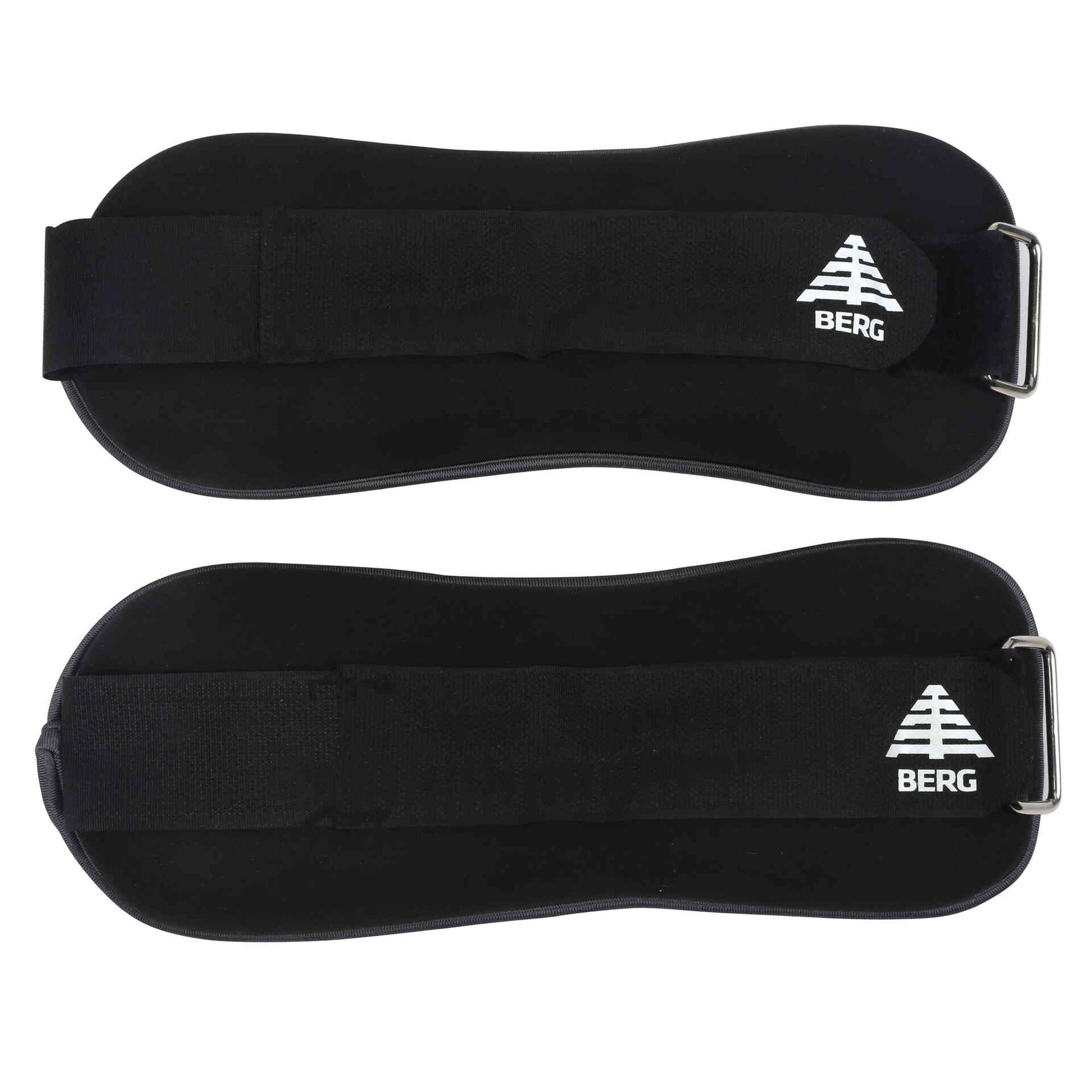 Pesos Pulso e Tornozelo Ajustáveis 1kg Pretos