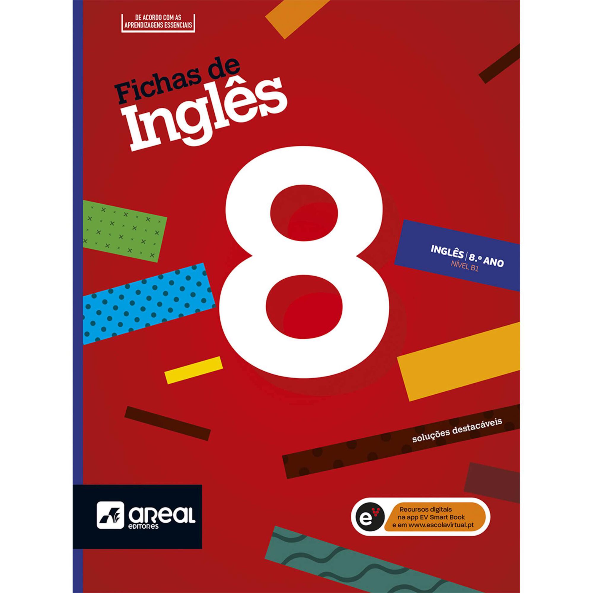 Fichas de Ingl&ecirc;s N&iacute;vel B1 - 8&ordm; Ano