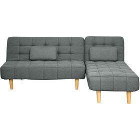 Sofá Cama Cinza Bergen