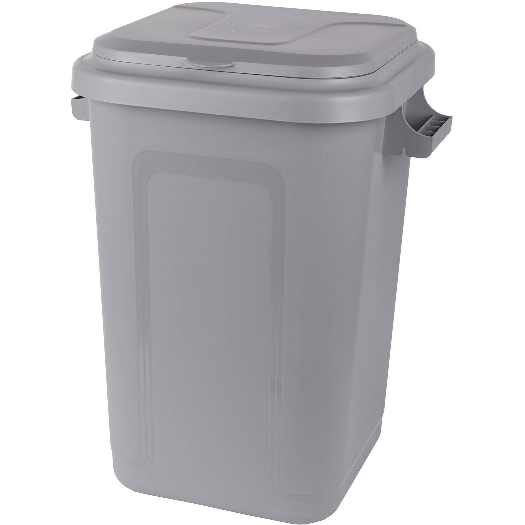 Balde do Lixo Pl&aacute;stico Bege Kasa