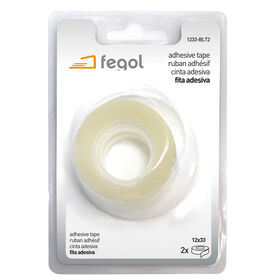 Fita Cola Transparente 33mx12mm