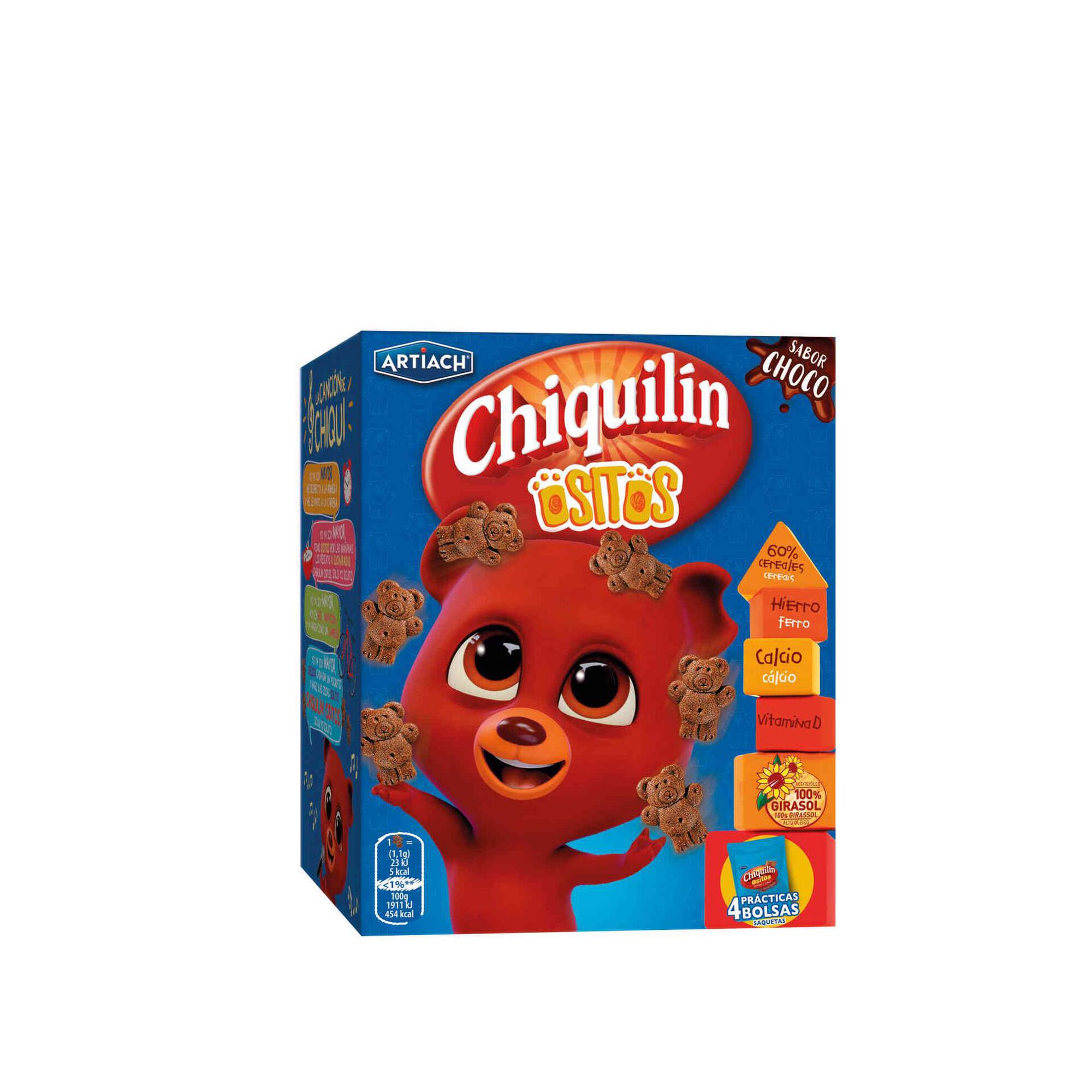 Bolachas Ositos com Chocolate