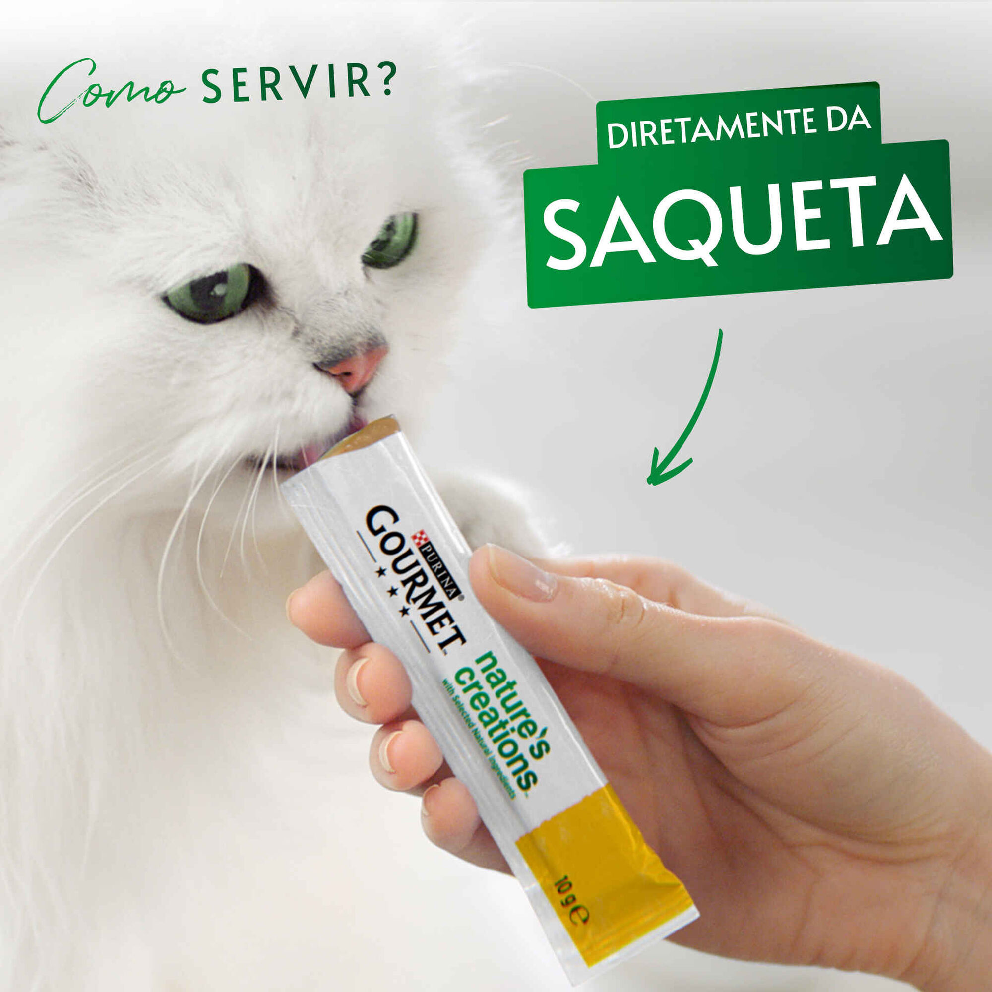 Snack para Gato Adulto Pur&eacute; Salm&atilde;o