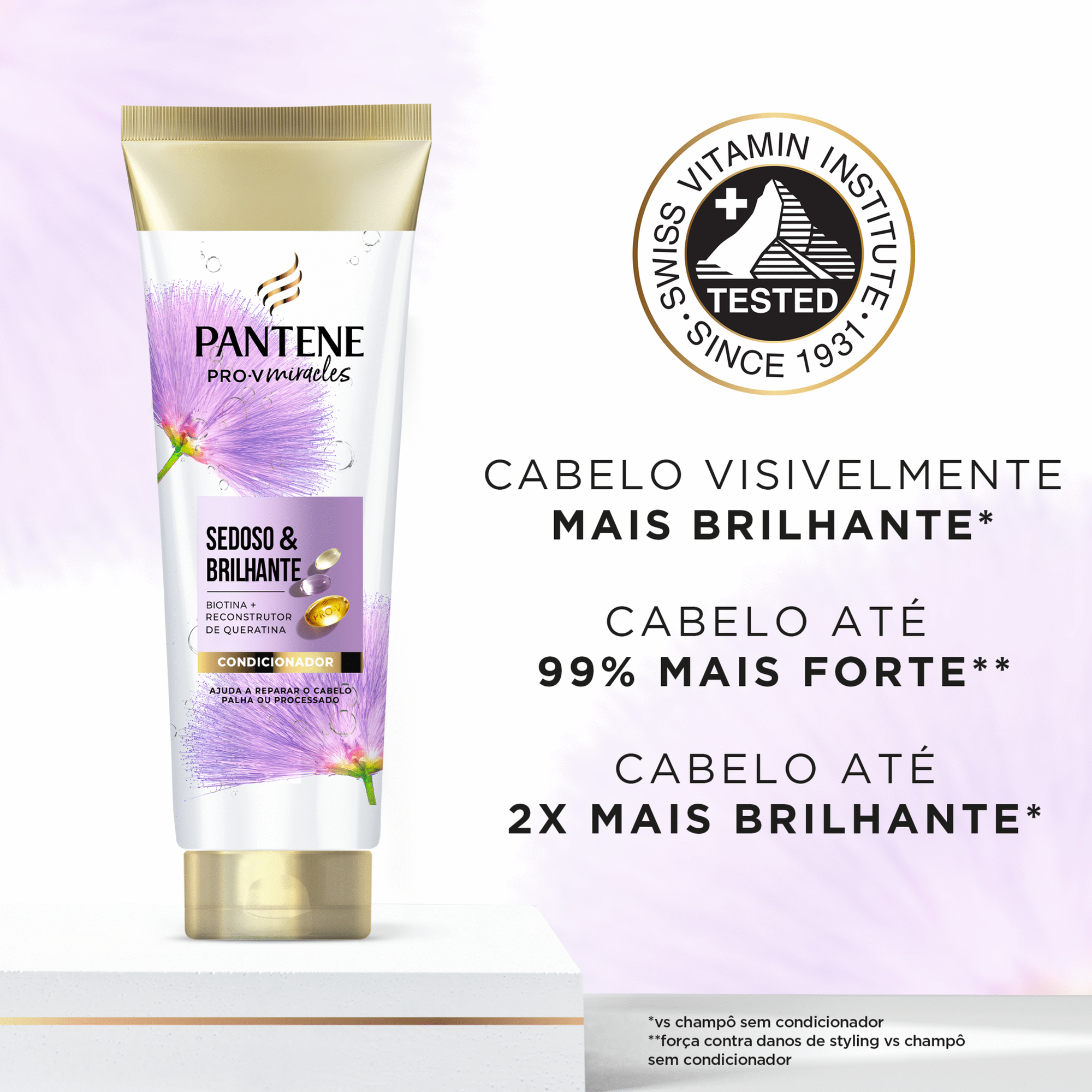 Condicionador Pro-V Miracles Sedoso e Brilhante Pantene