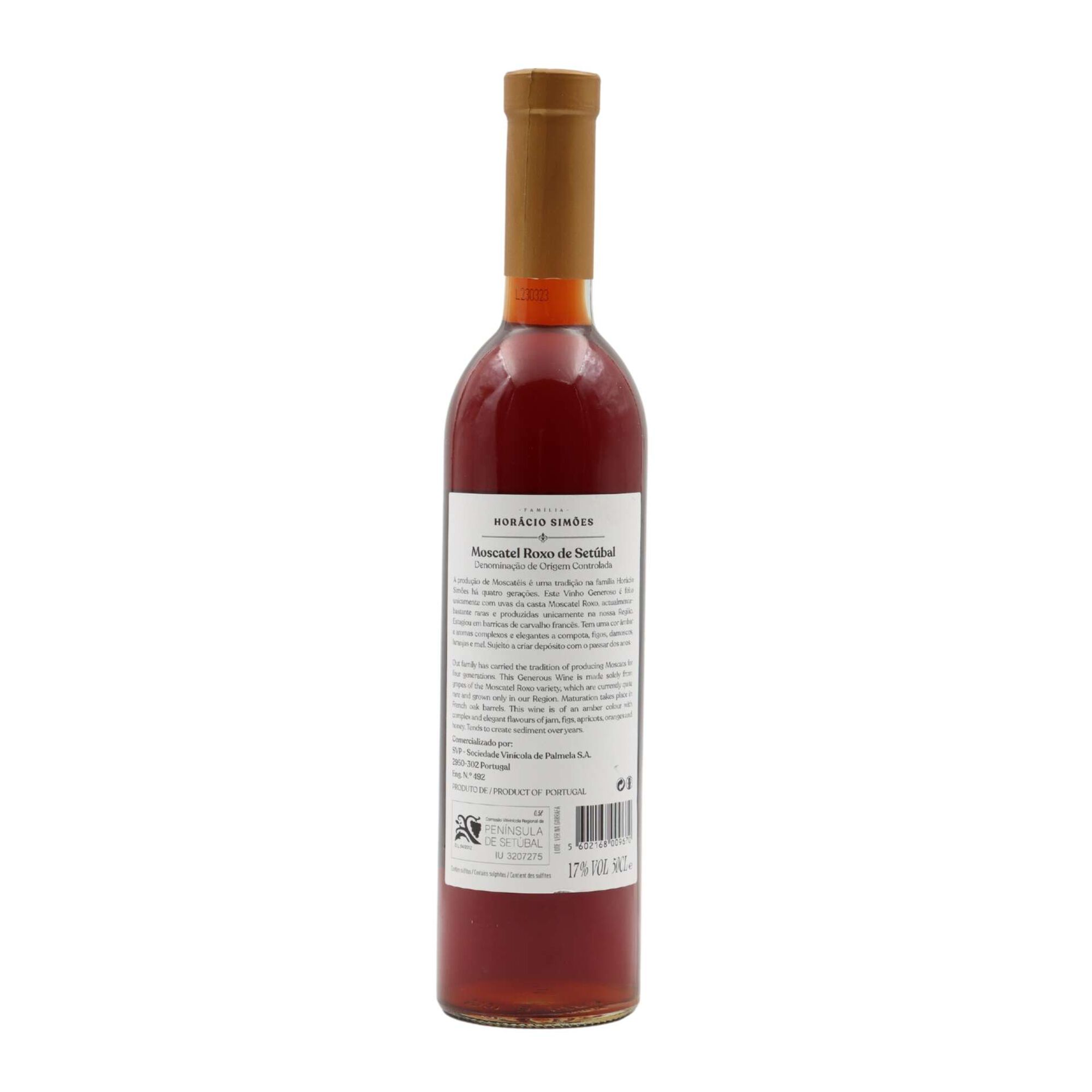 Hor&aacute;cio Sim&otilde;es Moscatel Roxo De Set&uacute;bal