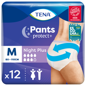 Cuecas Incontin&ecirc;ncia Noite Pants M Tena