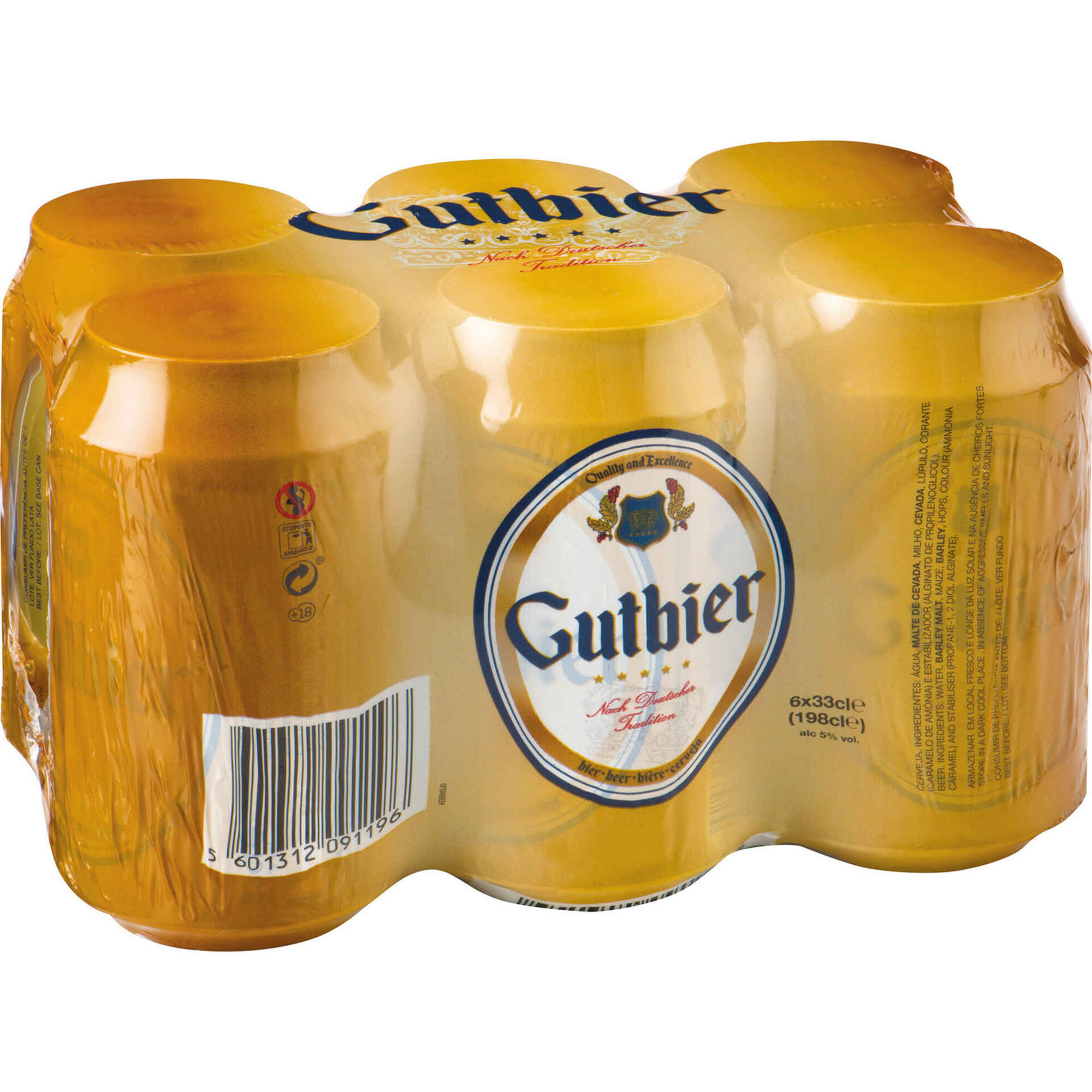 Cerveja com &Aacute;lcool em Lata Gutbier