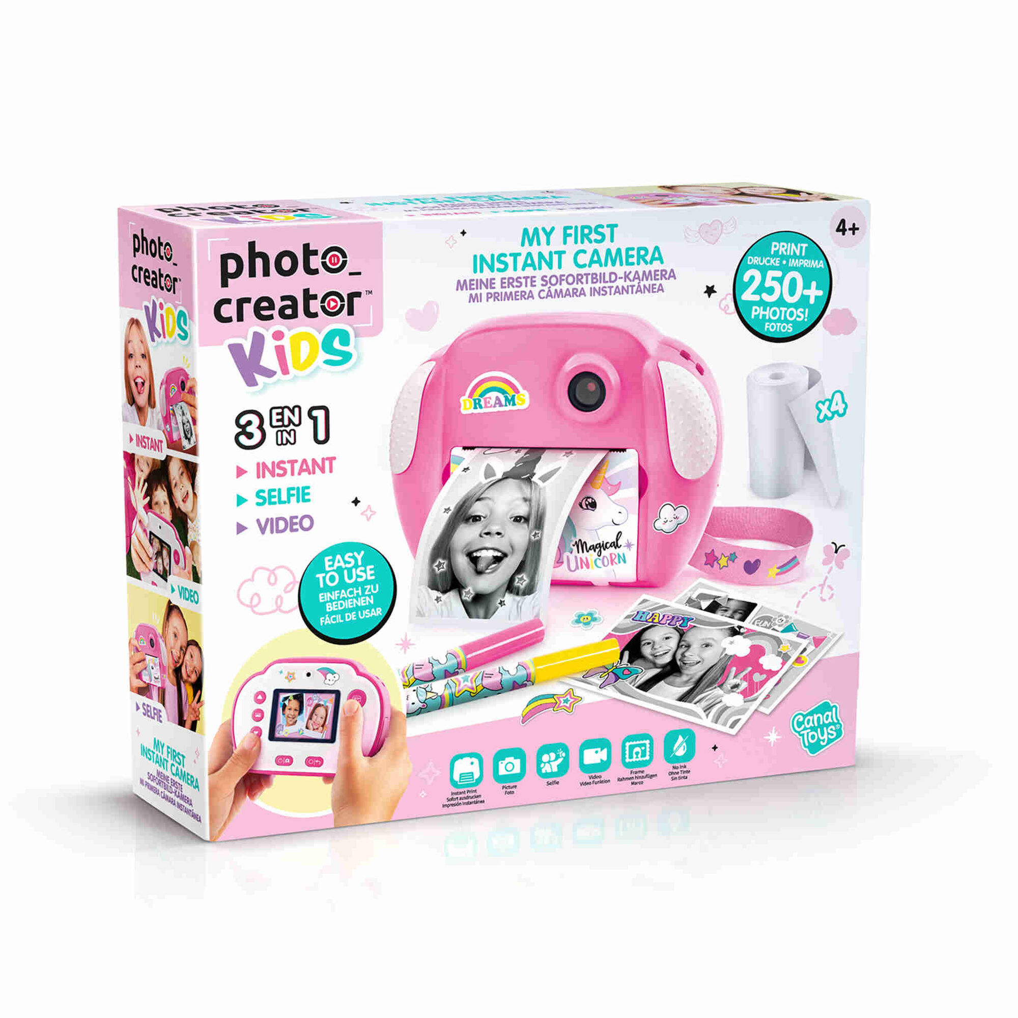 Máquina Fotográfica Instantânea Júnior