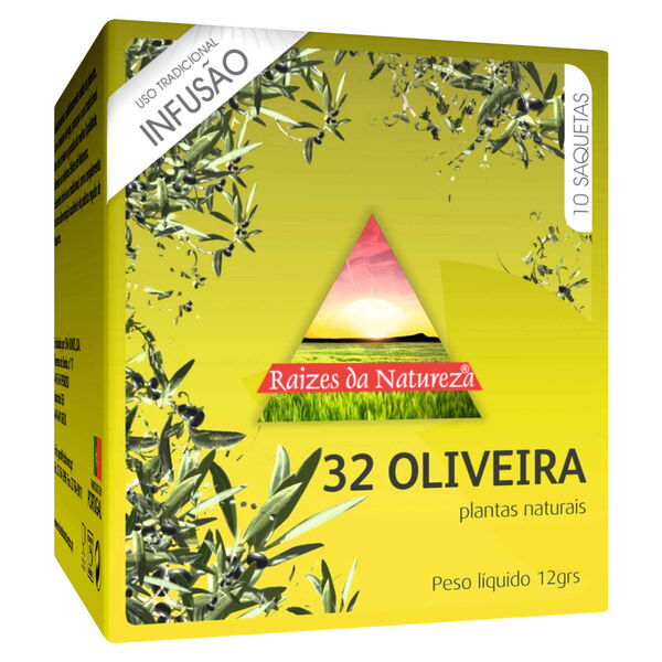 Infusão Nº32 Oliveira Saquetas Raízes da Natureza