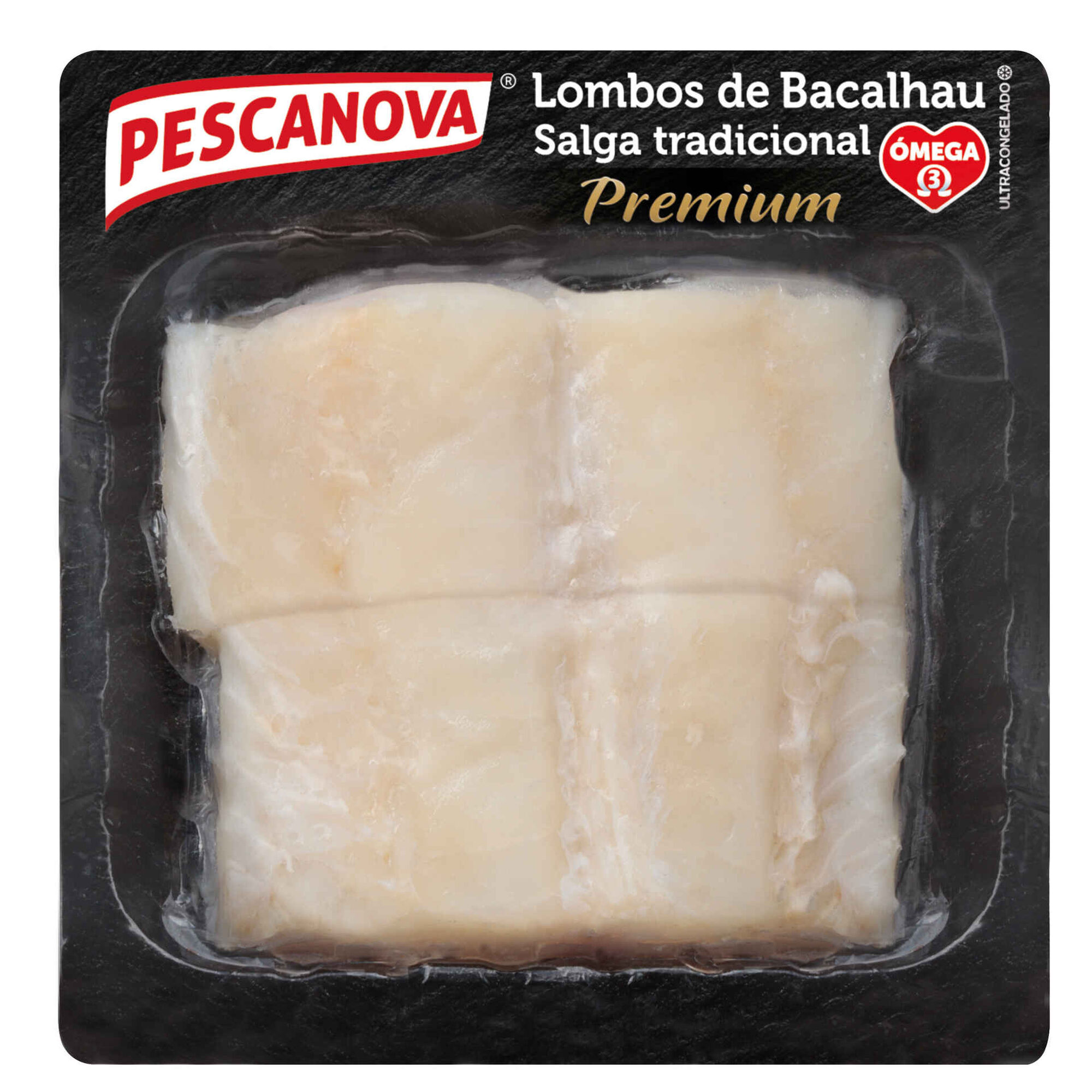 Lombos de Bacalhau Demolhado Ultracongelado