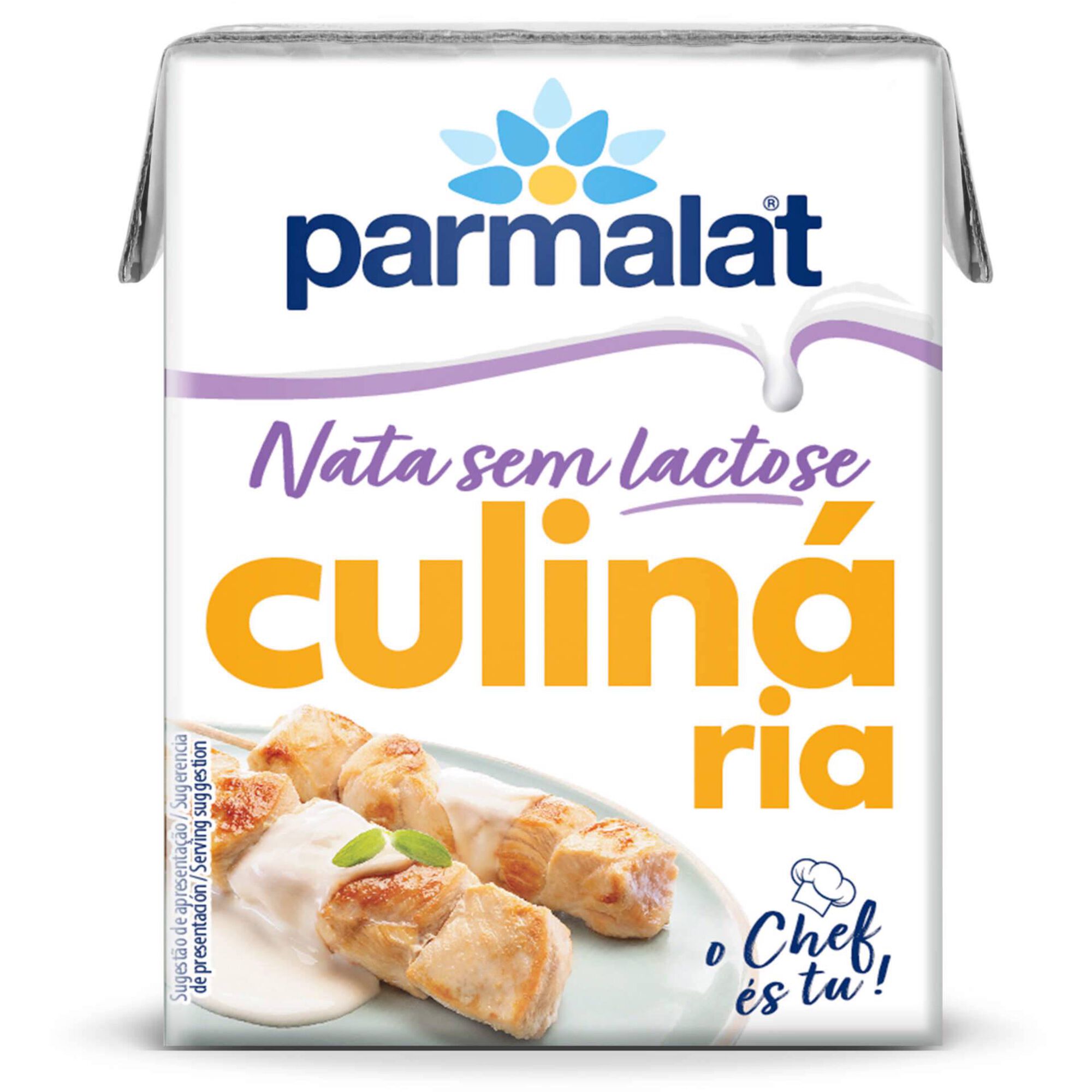 Natas UHT para Culin&aacute;ria sem Lactose Parmalat