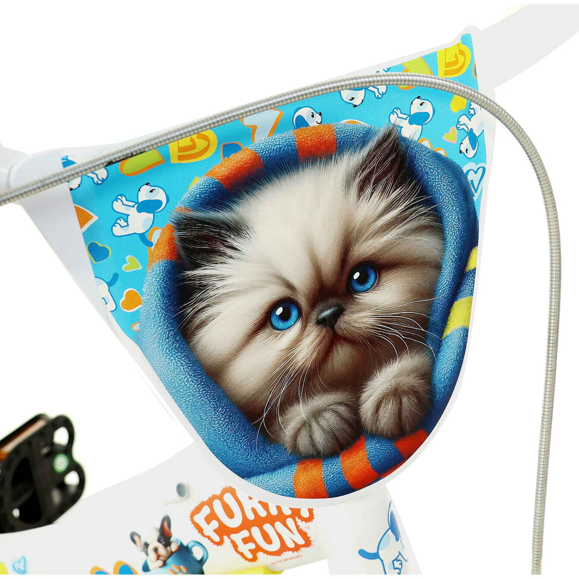 Bicicleta de Crian&ccedil;a Roda 12'' 3-5 Anos Furry Fun