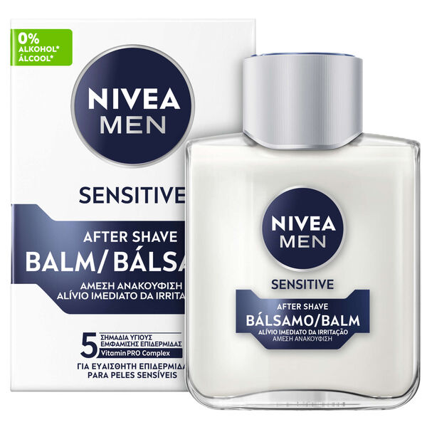 Aftershave Bálsamo Sensitive Nivea Men