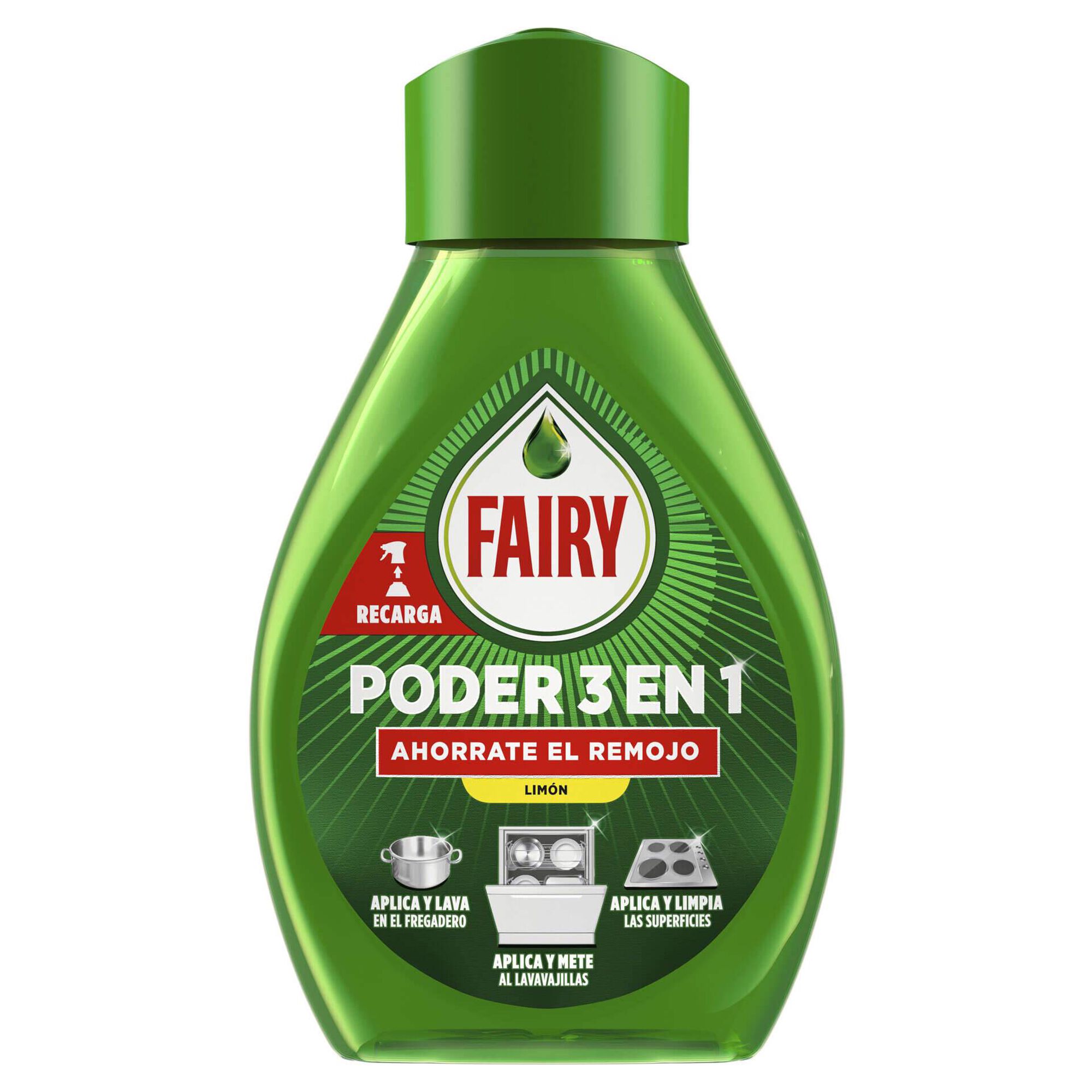 Detergente Manual Loi&ccedil;a Recarga Poder 3 em 1