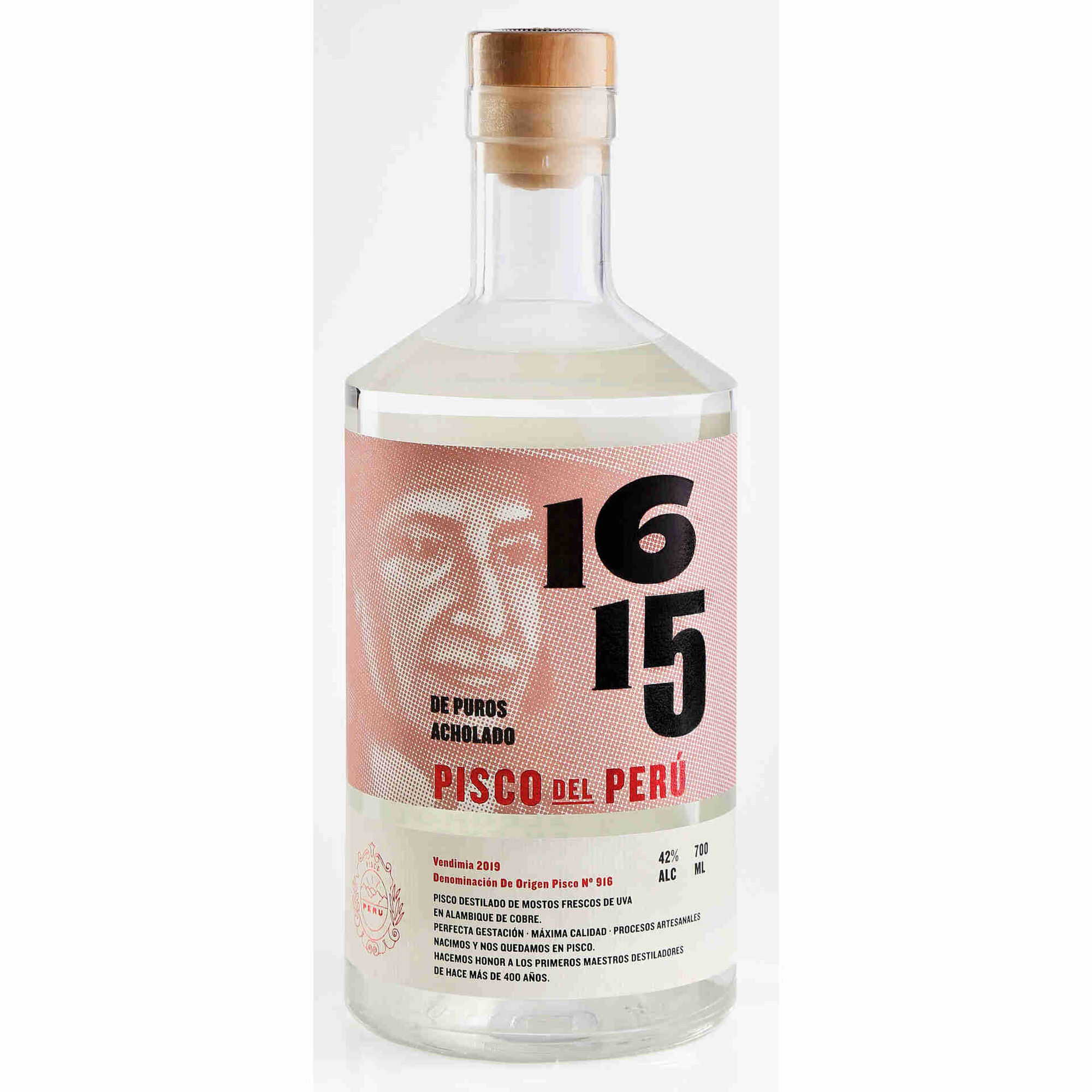 Aguardente Pisco Acholado 1615