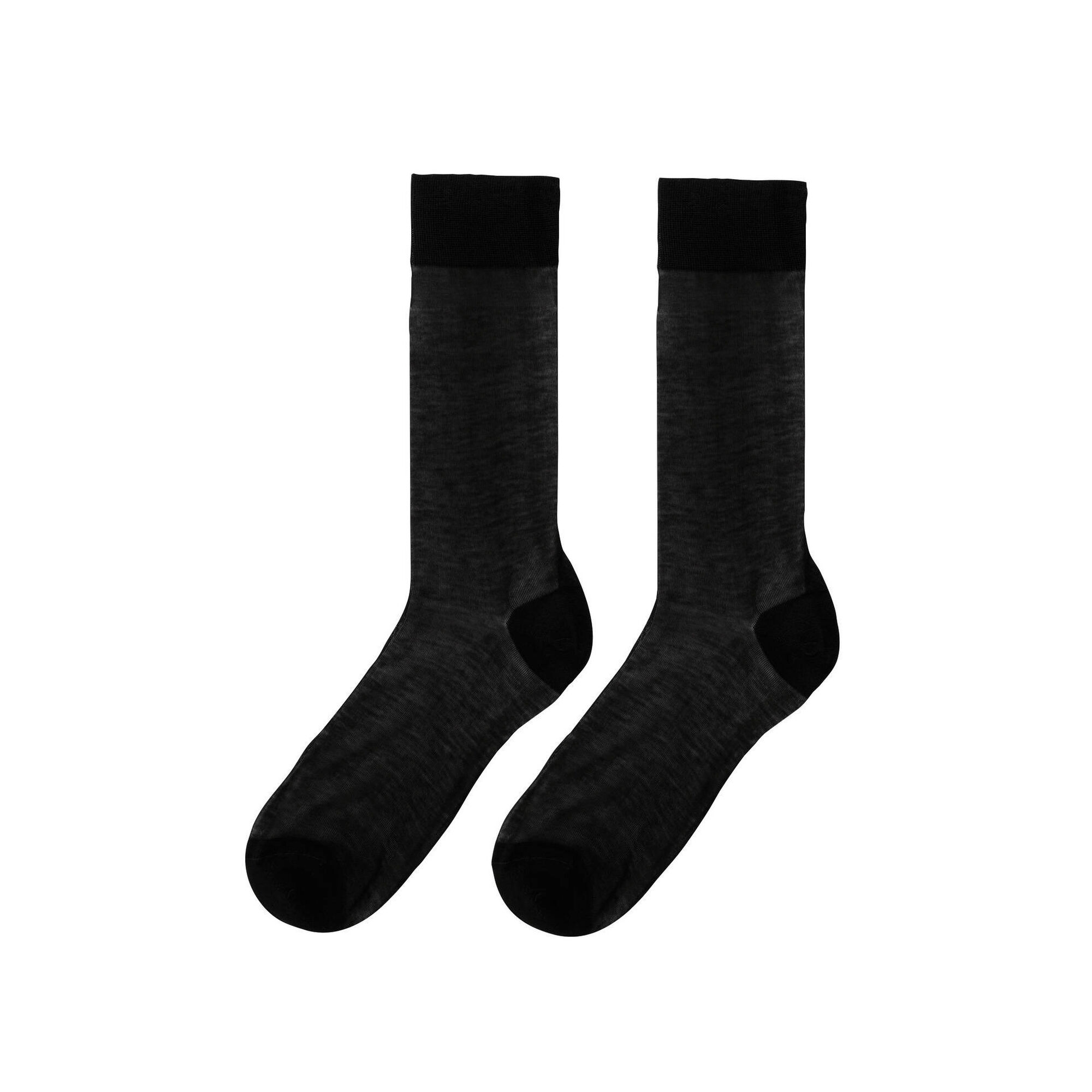 Meias Algodão Preto 39 Adulto