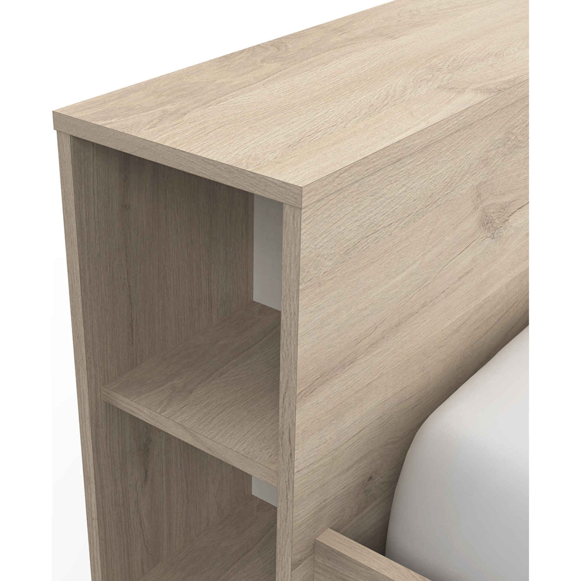 Cama Casal 169x227x74cm Carvalho Pocket Cama Casal 169x227x74cm Carvalho Pocket