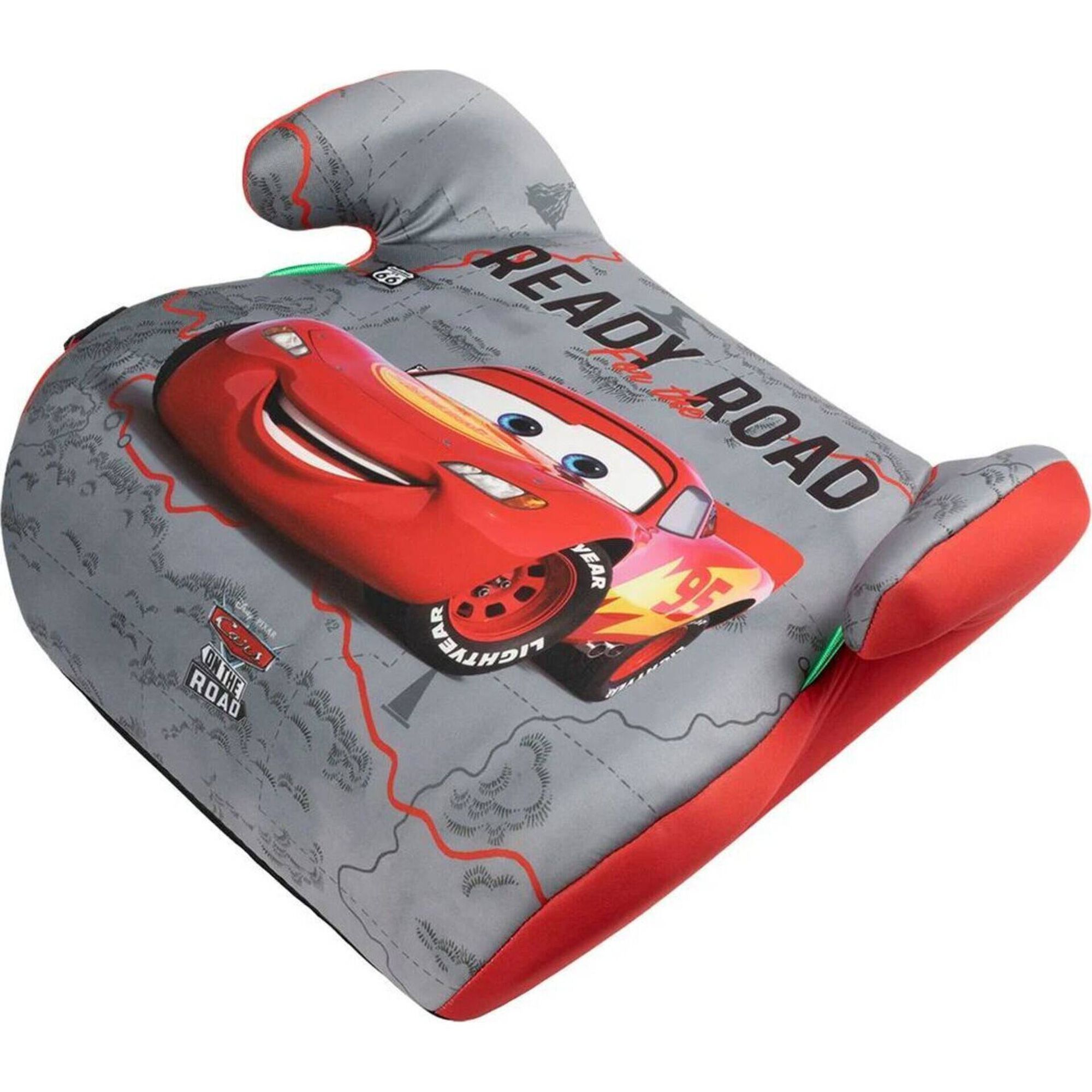 Assento Auto I-Size 125-150cm Cars Cinza e Vermelho Disney