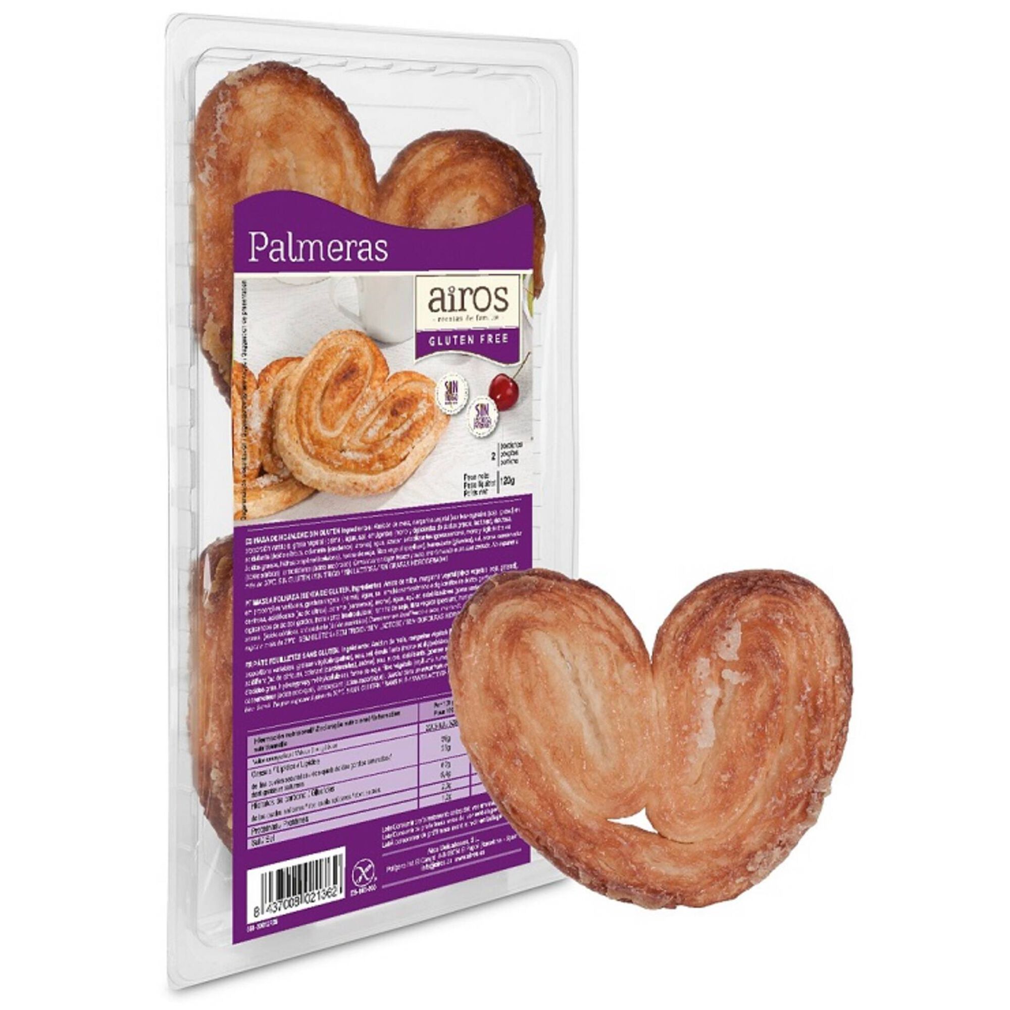 Palmier Simples sem Glúten