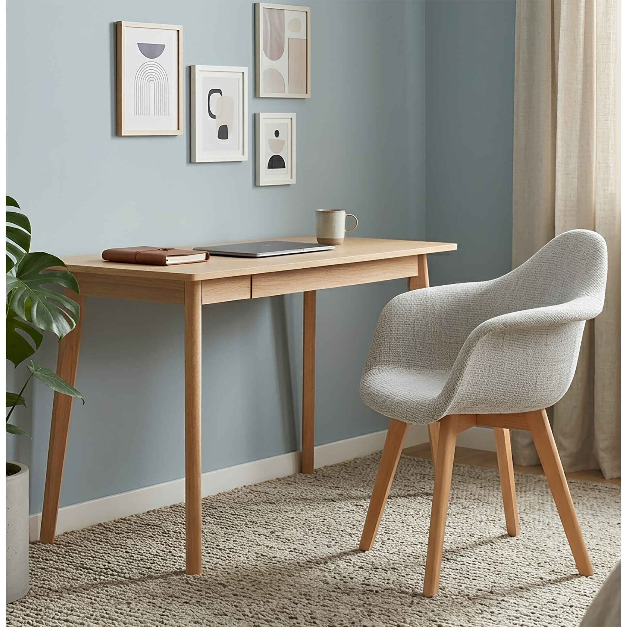 Cadeir&atilde;o Cinza Echair Weave Kasa