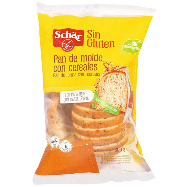 Pão Clássico de Cereais com Côdea sem Glúten Schär