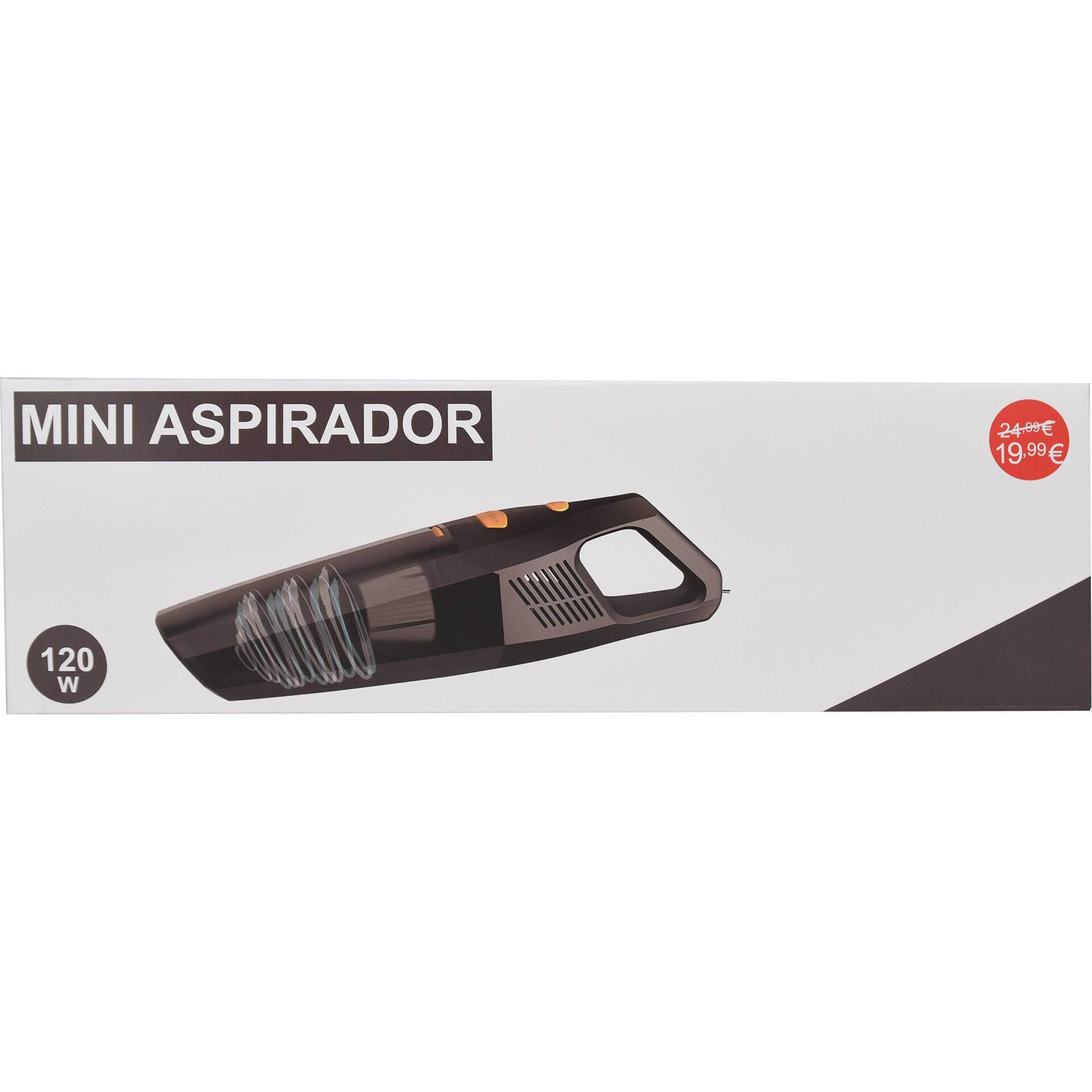 Mini Aspirador Preto 120W Mini Aspirador Preto 120W