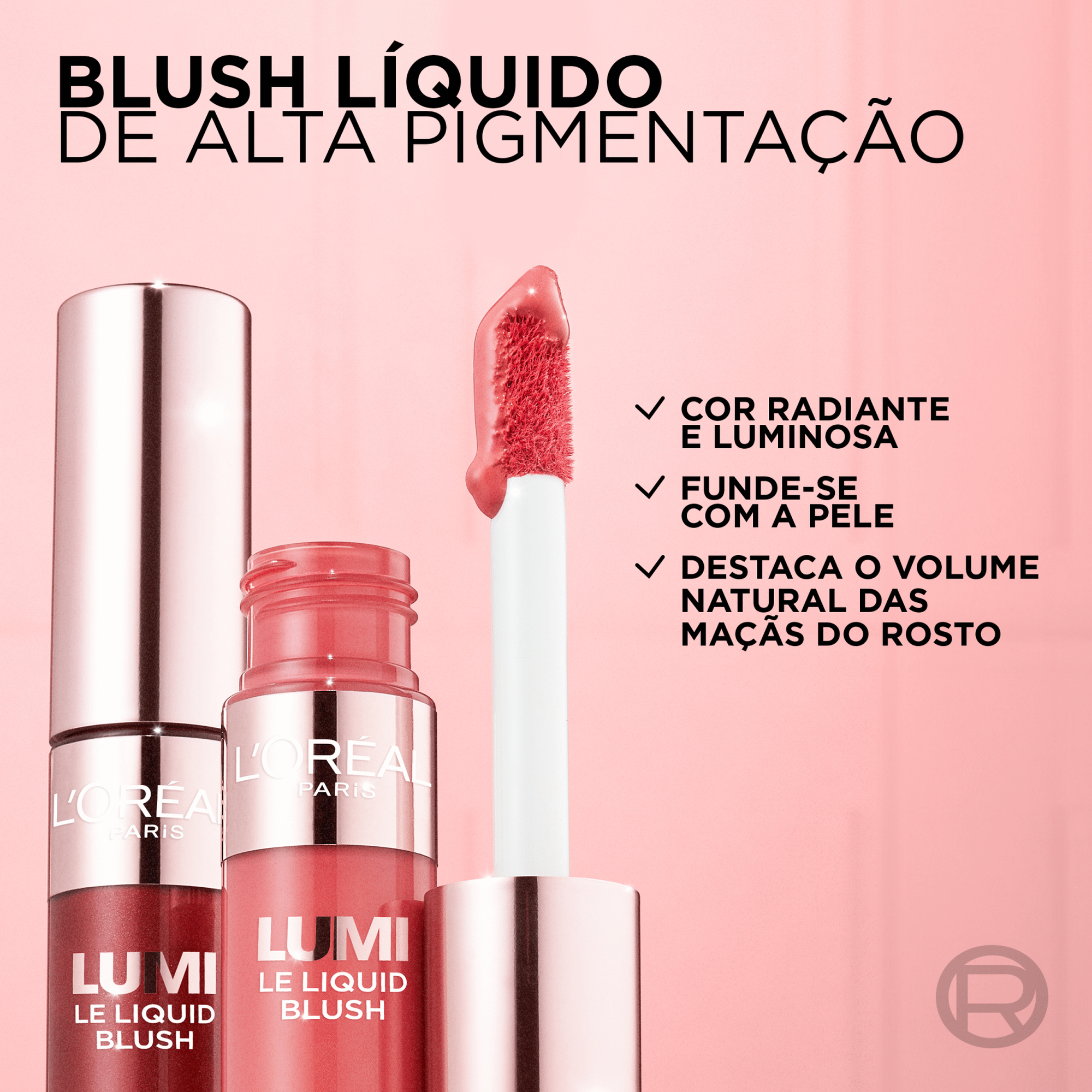 Blush Líquido Lumi Pink Glow