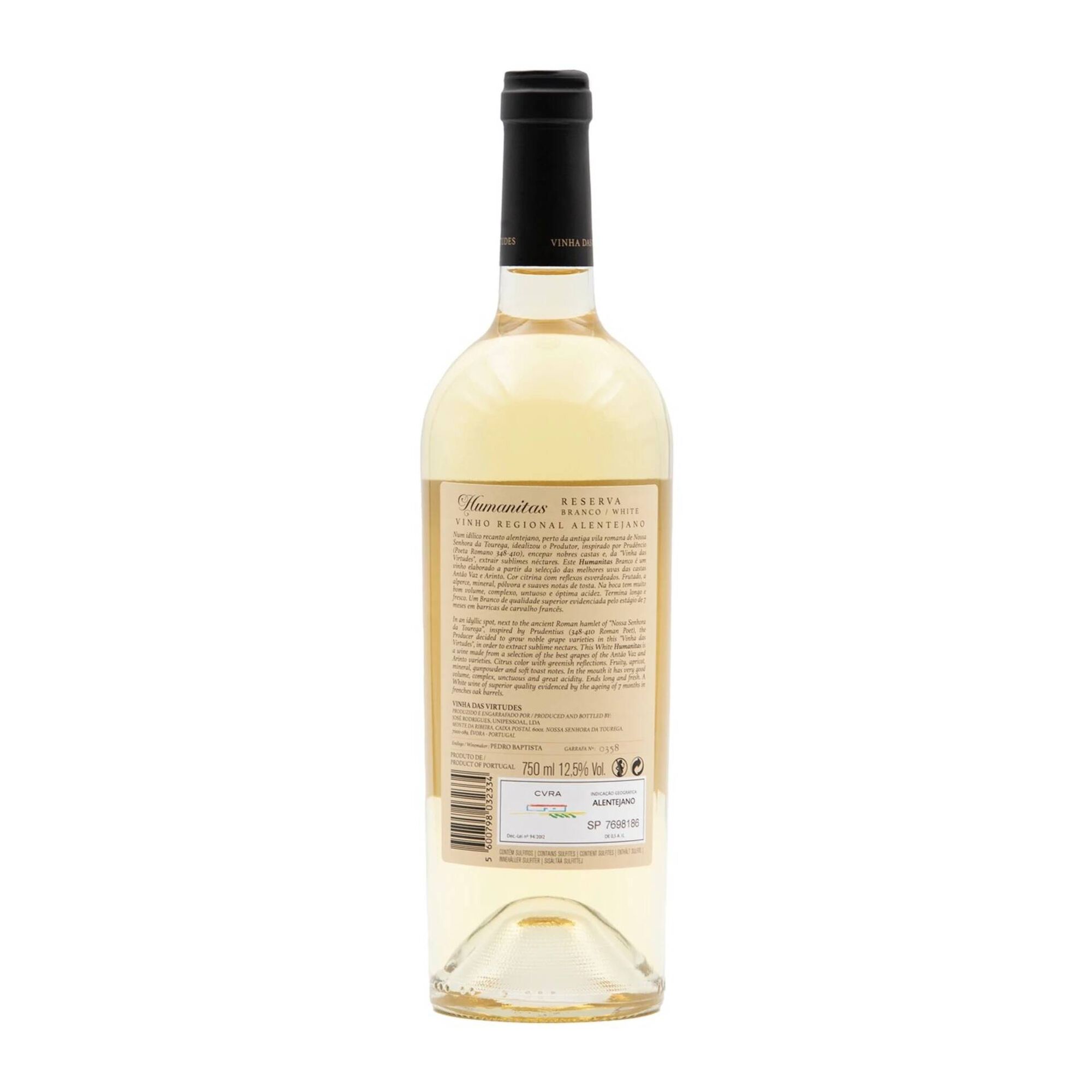 Humanitas Reserva Alentejano Vinho Branco
