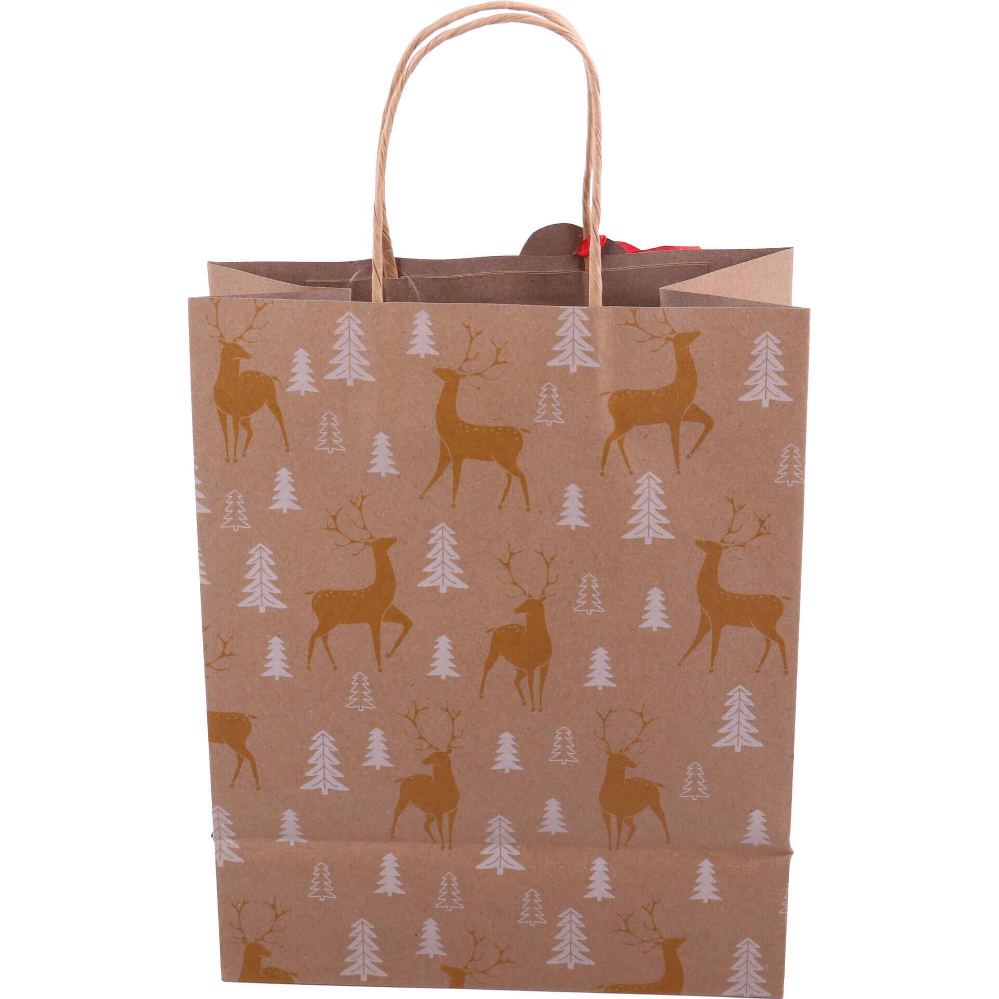 Saco para Presentes Garrafa Golden Christmas (vários modelos)