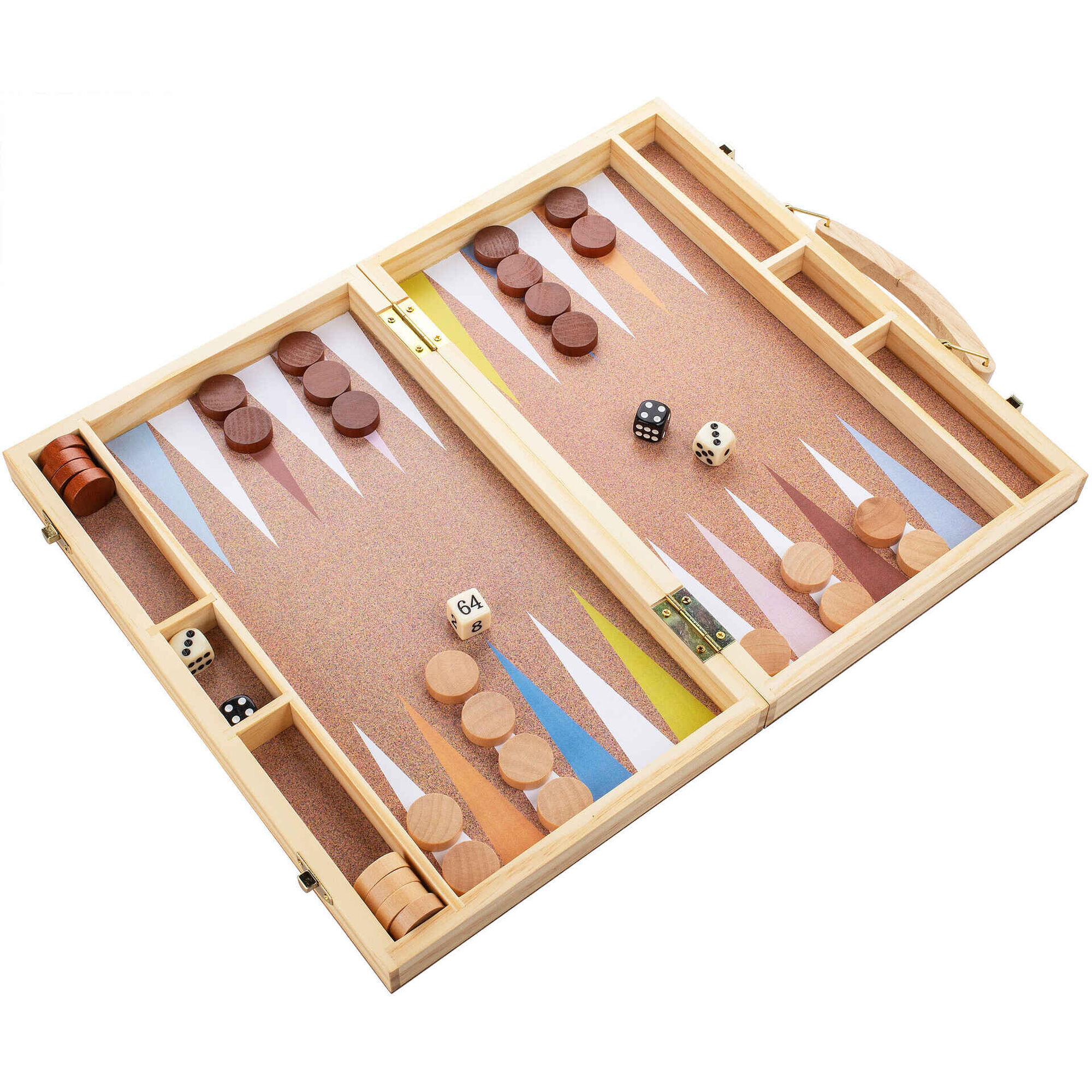 Jogo de Tabuleiro Gamão