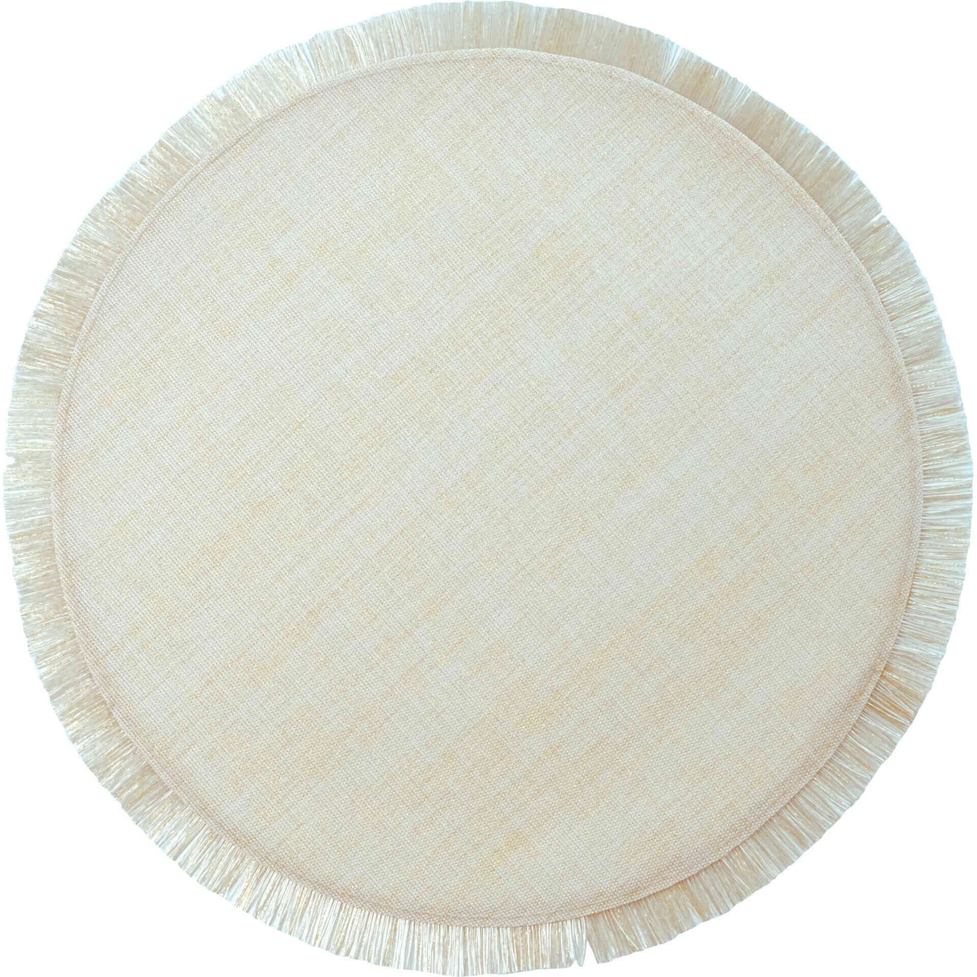 Individual Franja 38cm Dourado