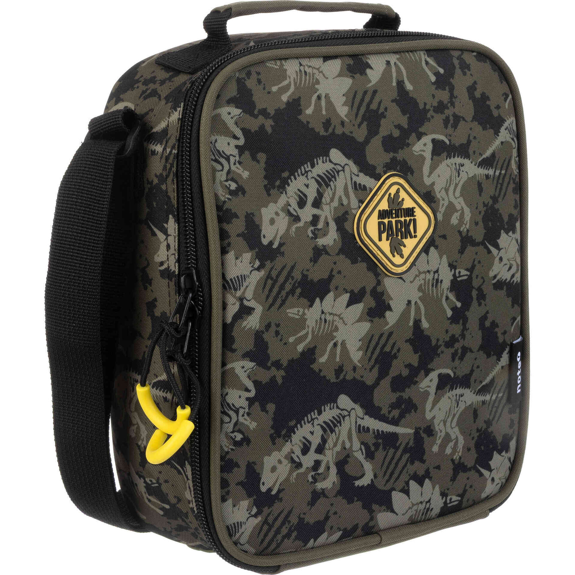 Lancheira 3,5L Preta e Verde T-Rex