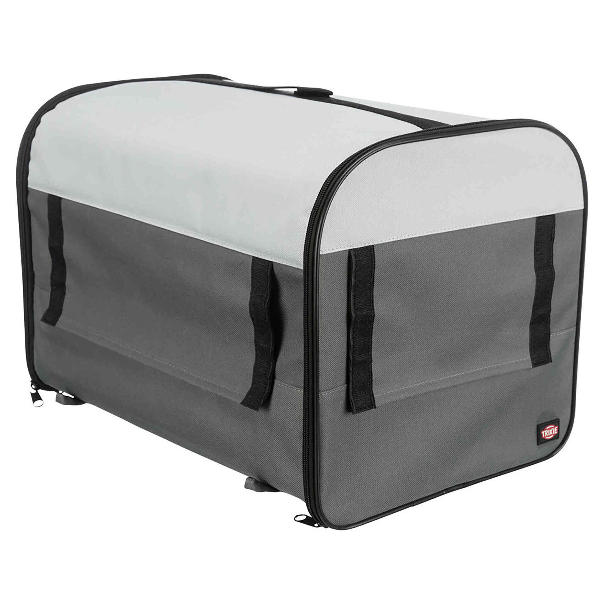 Transportadora para C&atilde;o Tecido Azul Nylon Tcamp 32x32x37 cm