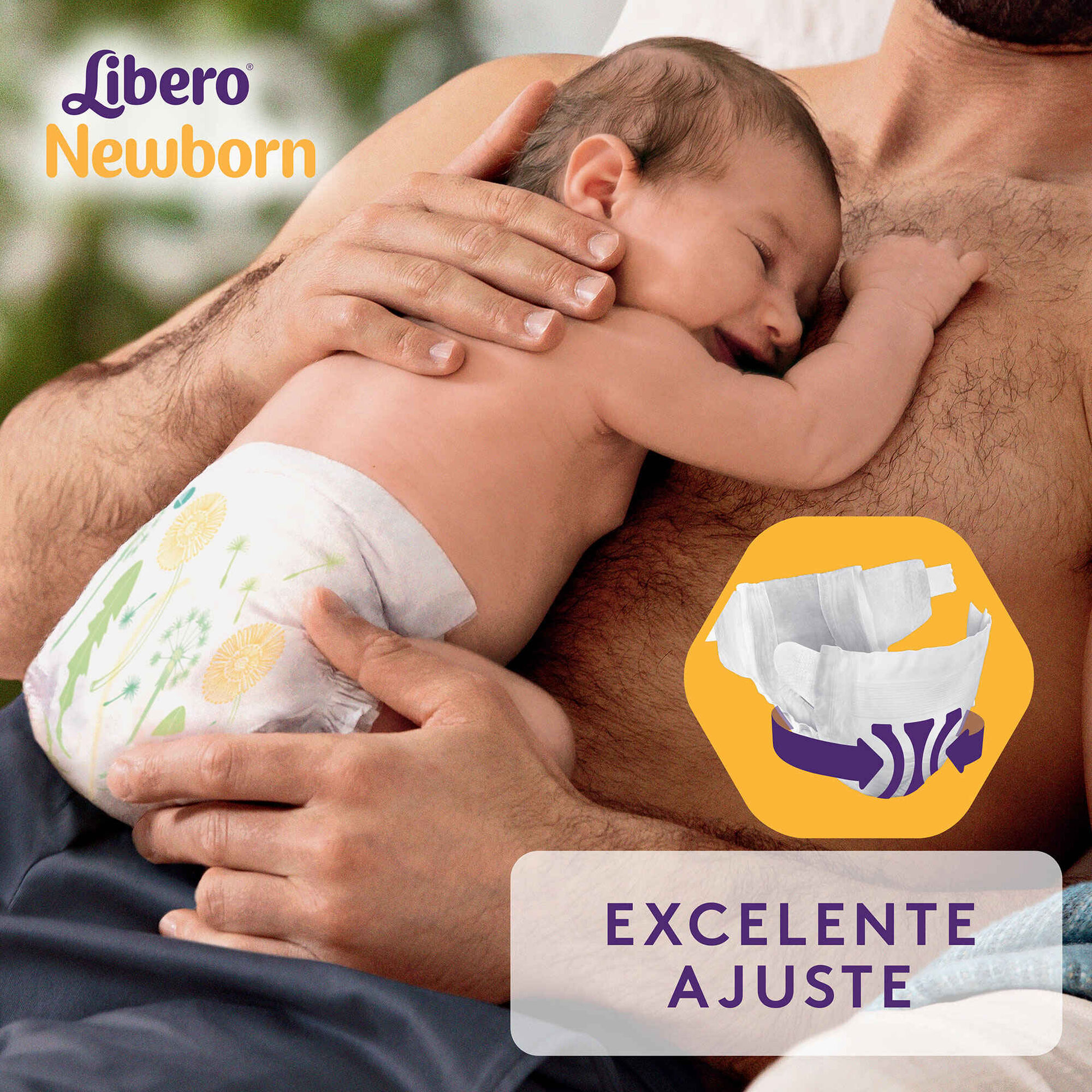 Fraldas Newborn 3-6kg T2