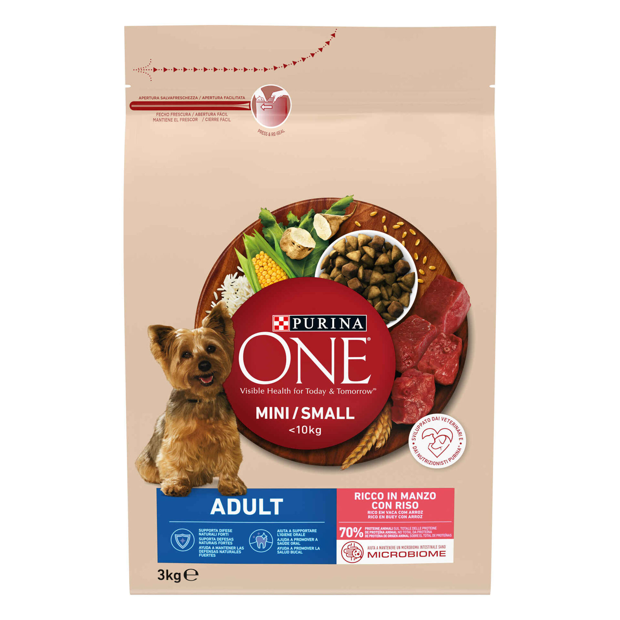 Ração para Cão Adulto Mini Vaca e Arroz