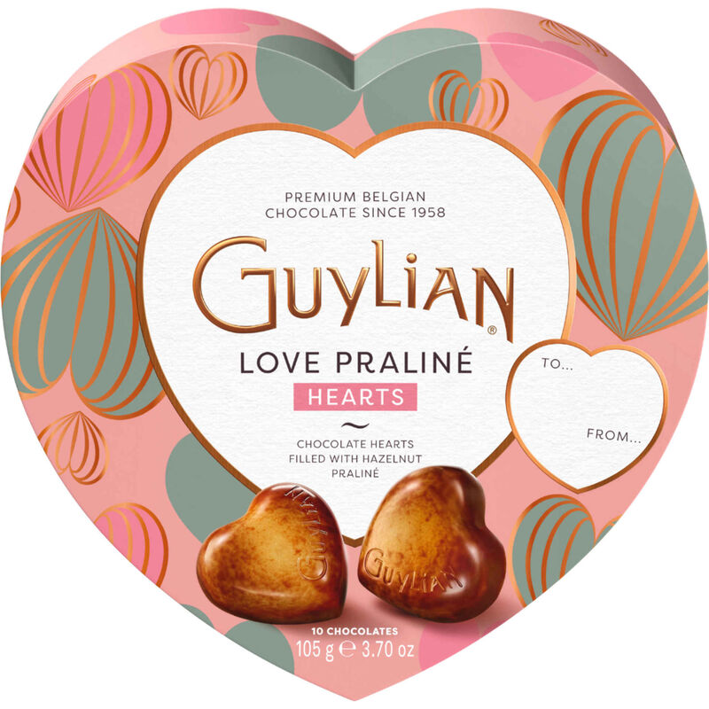 Bombons de Chocolate Praliné Corações Guylian