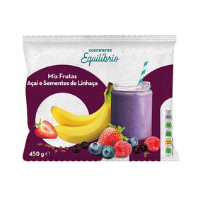 Mistura de Frutas e A&ccedil;a&iacute; com Sementes de Linha&ccedil;a Continente Equil&iacute;brio