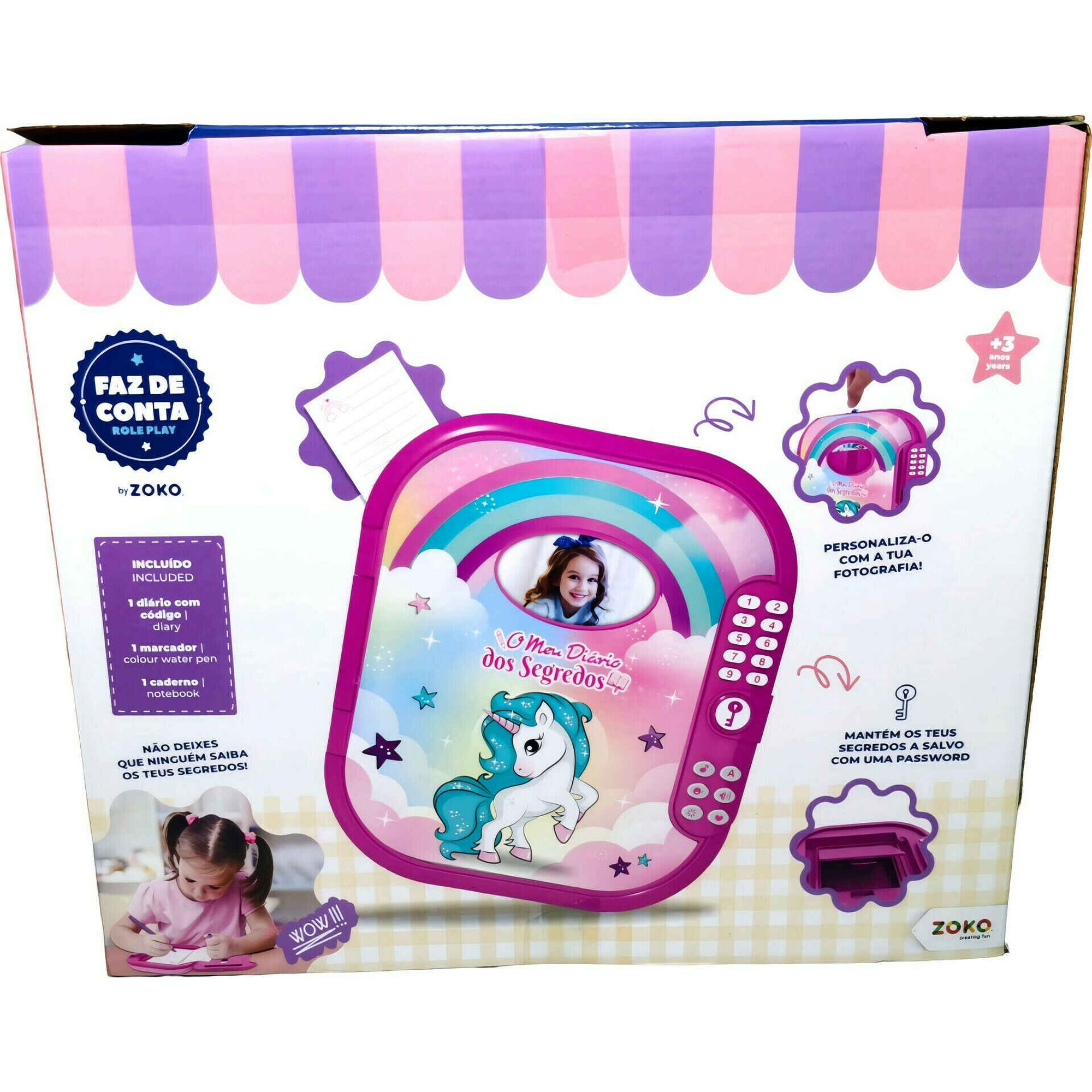 Diário Mágico Unicórnio