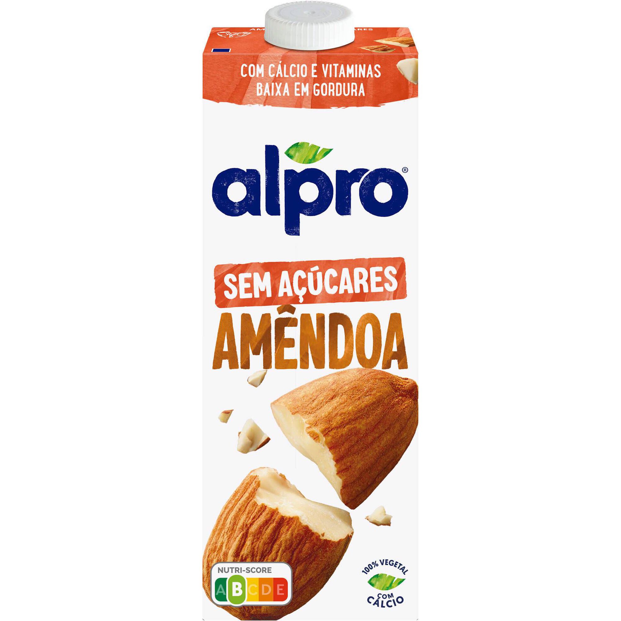 Bebida Vegetal de Amêndoa sem Açúcar