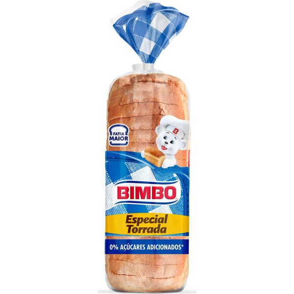 Pão de Forma com Côdea Especial Torradas Bimbo