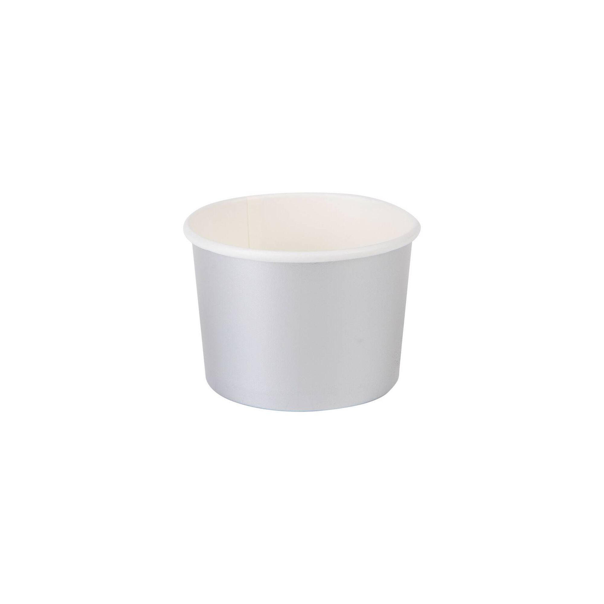 Ta&ccedil;as Papel 9cm Prateadas Kasa