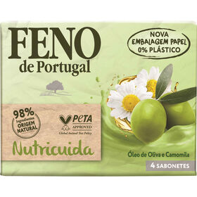 Sabonete S&oacute;lido Nutricuida &Oacute;leo de Oliva e Camomila Feno