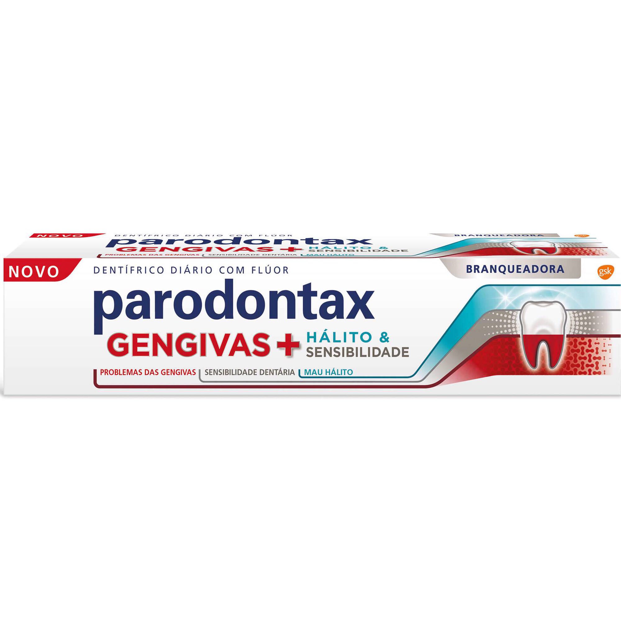 Pasta de Dentes Gengivas + Sensibilidade + Hálito + Branqueadora