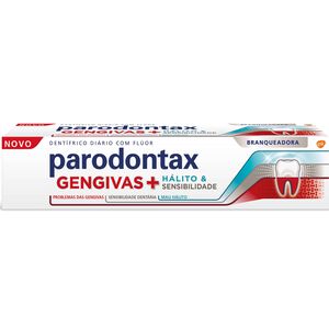 Pasta de Dentes Gengivas + Sensibilidade + Hálito + Branqueadora Parodontax