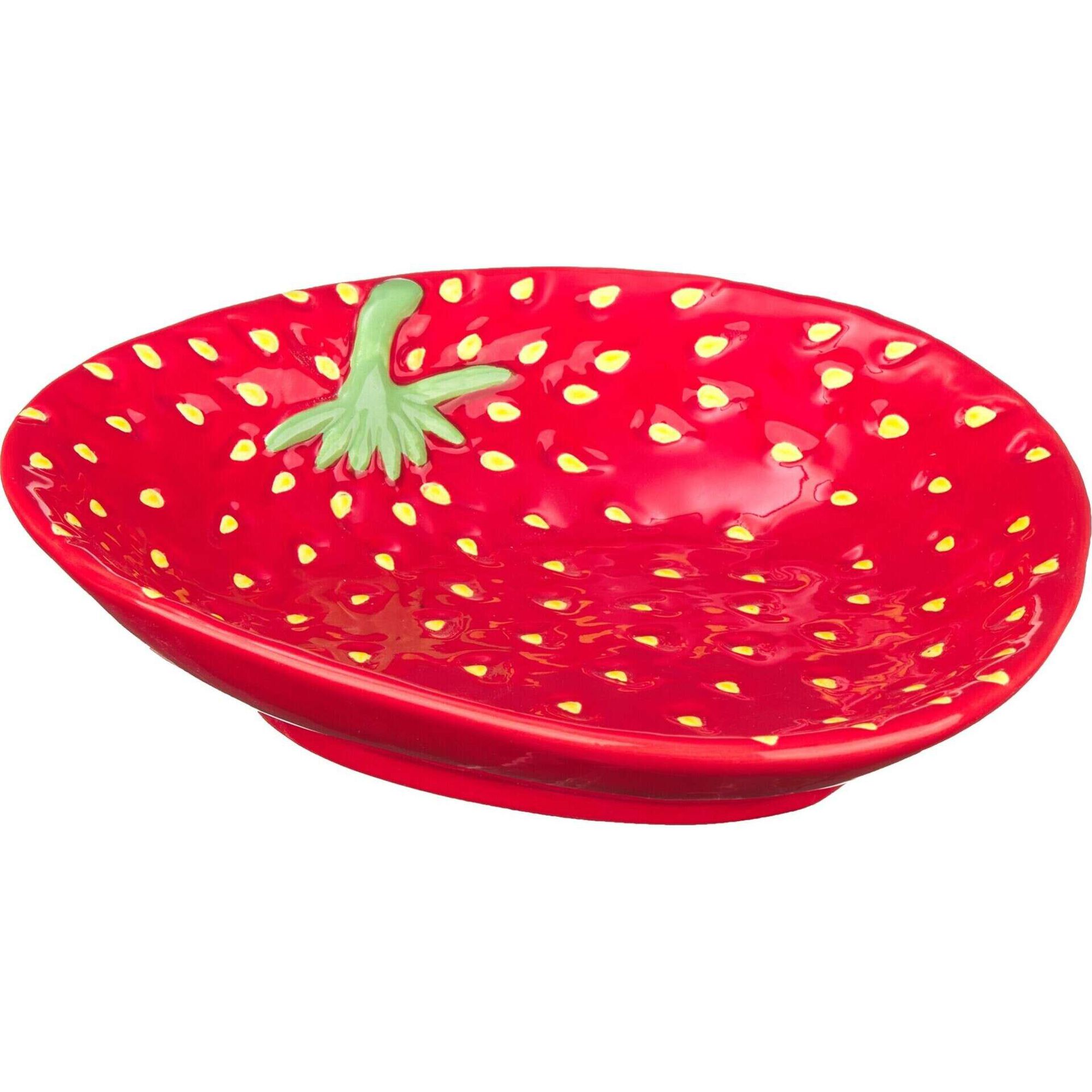 Prato 24x26x7cm Morango