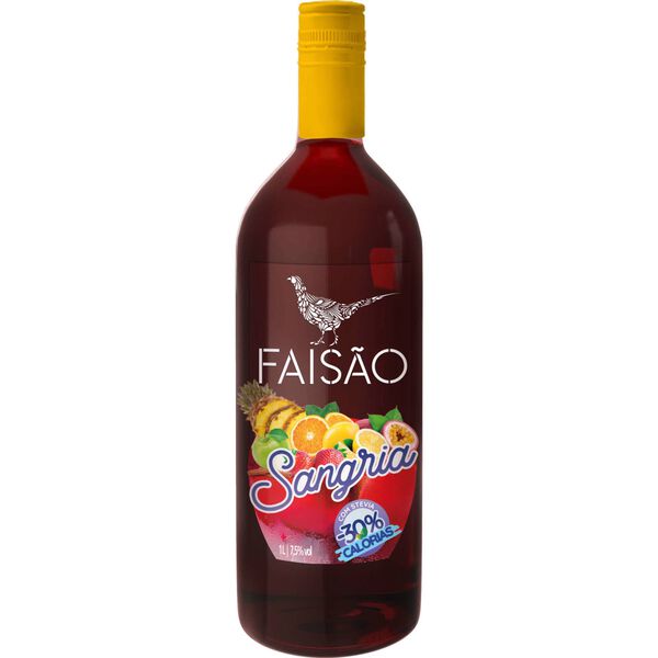 Faisão Sangria Tinta com Stevia